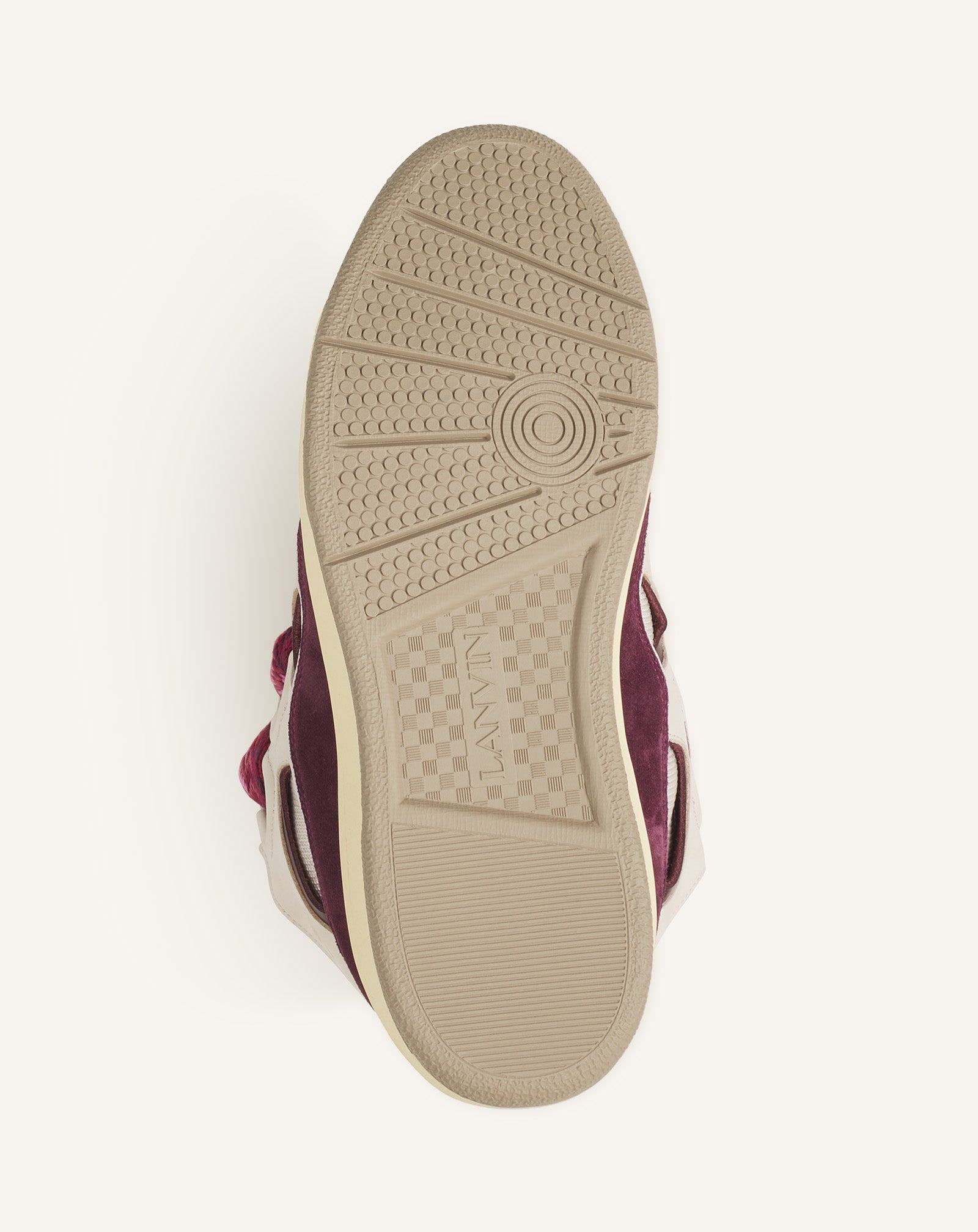 CURB LEATHER SNEAKERS