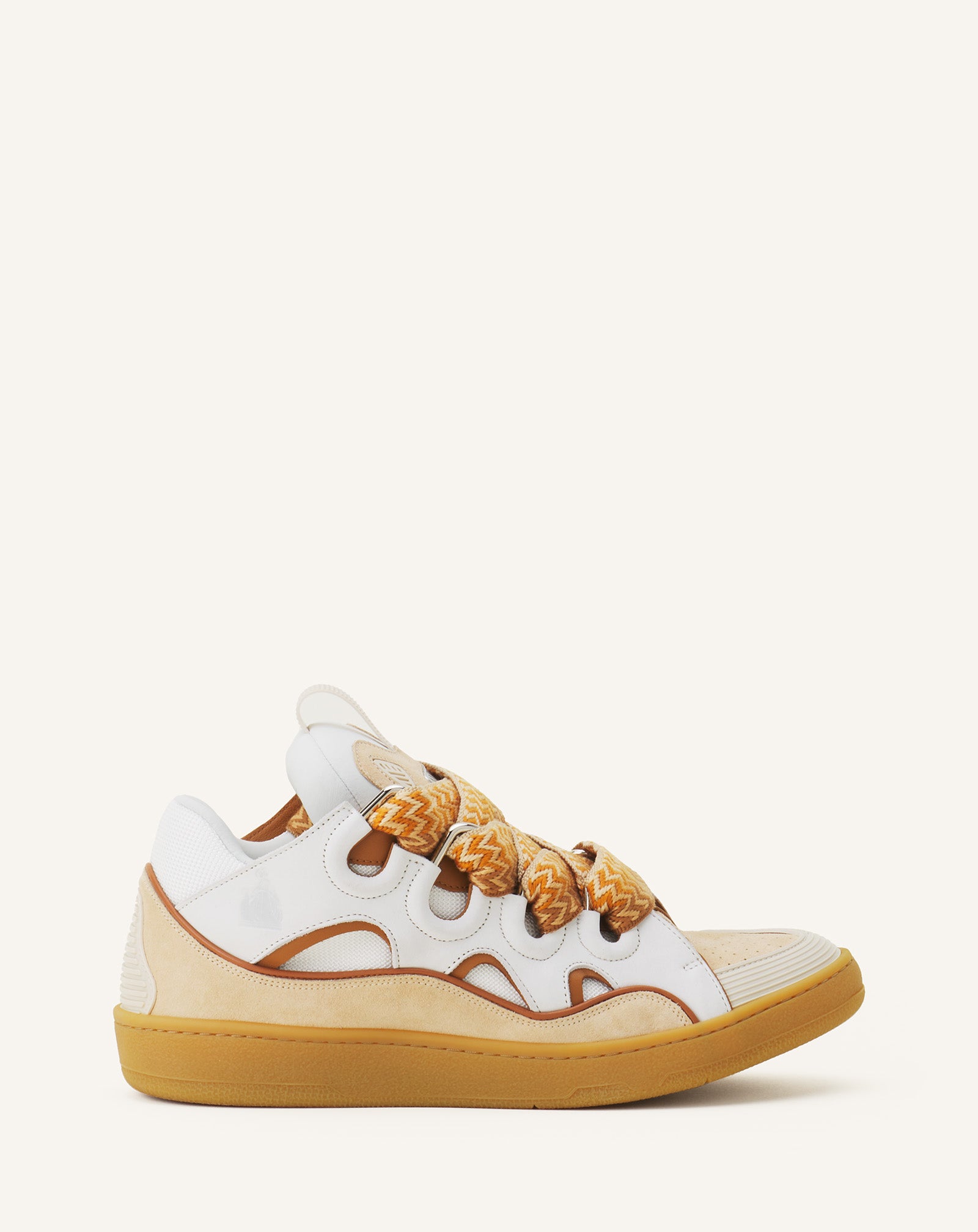CURB LEATHER SNEAKERS