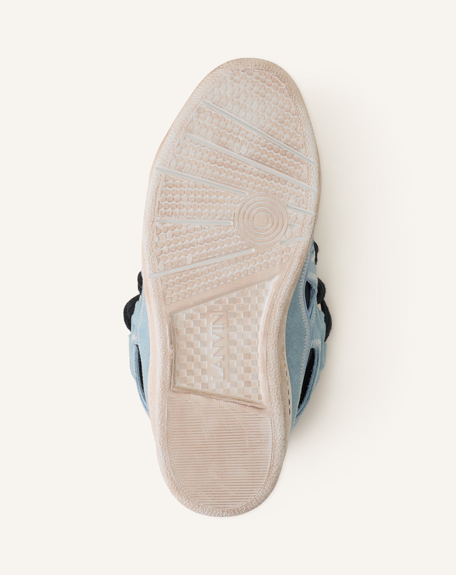 BLUE CURB CANVAS SNEAKERS