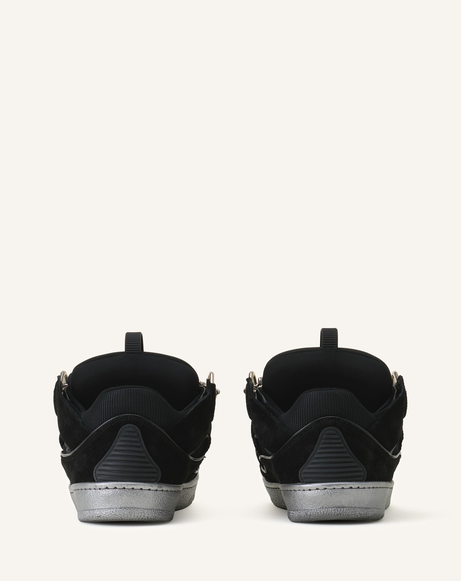 CURB SNEAKERS ID CHAIN IN SUEDE