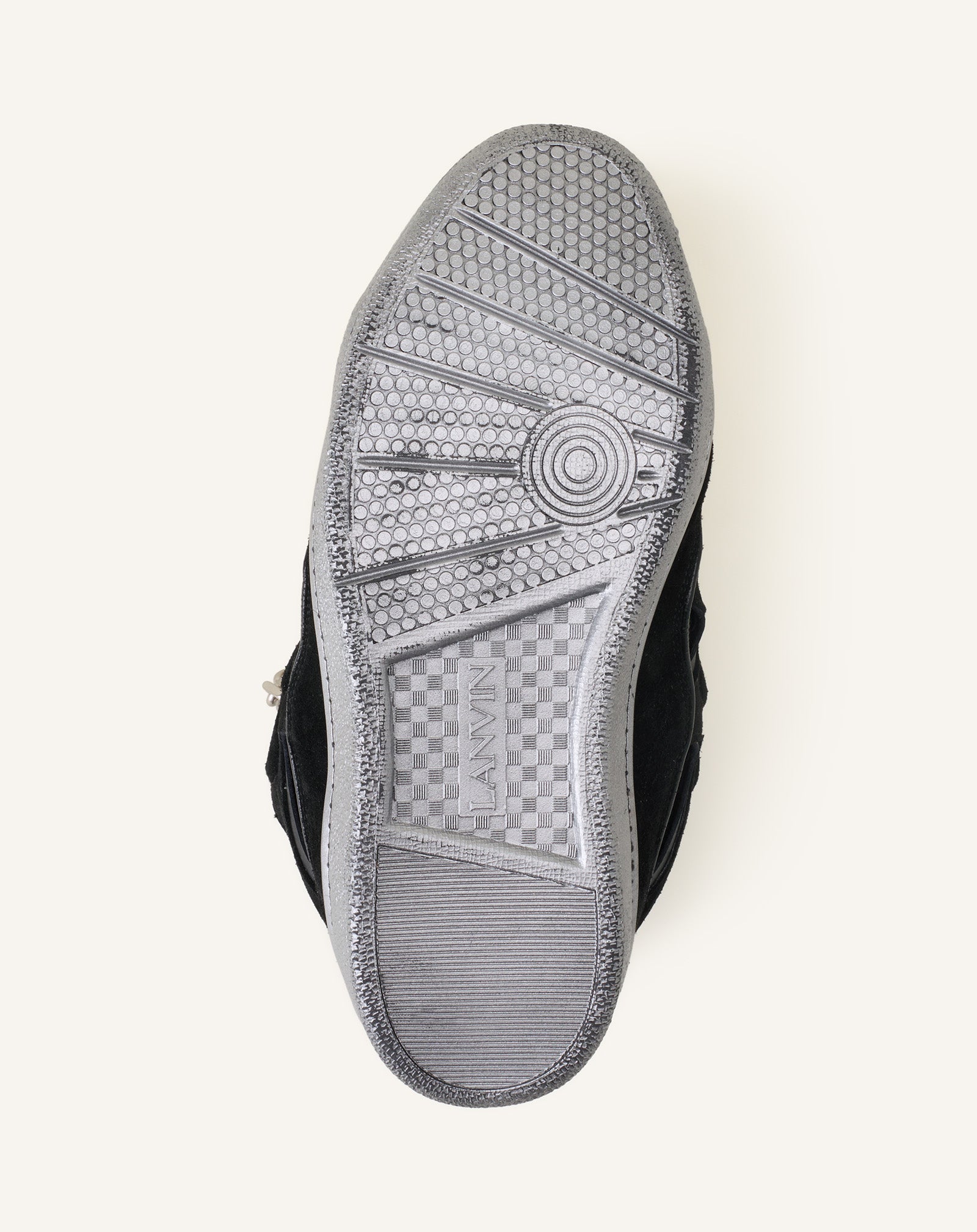 CURB SNEAKERS ID CHAIN IN SUEDE
