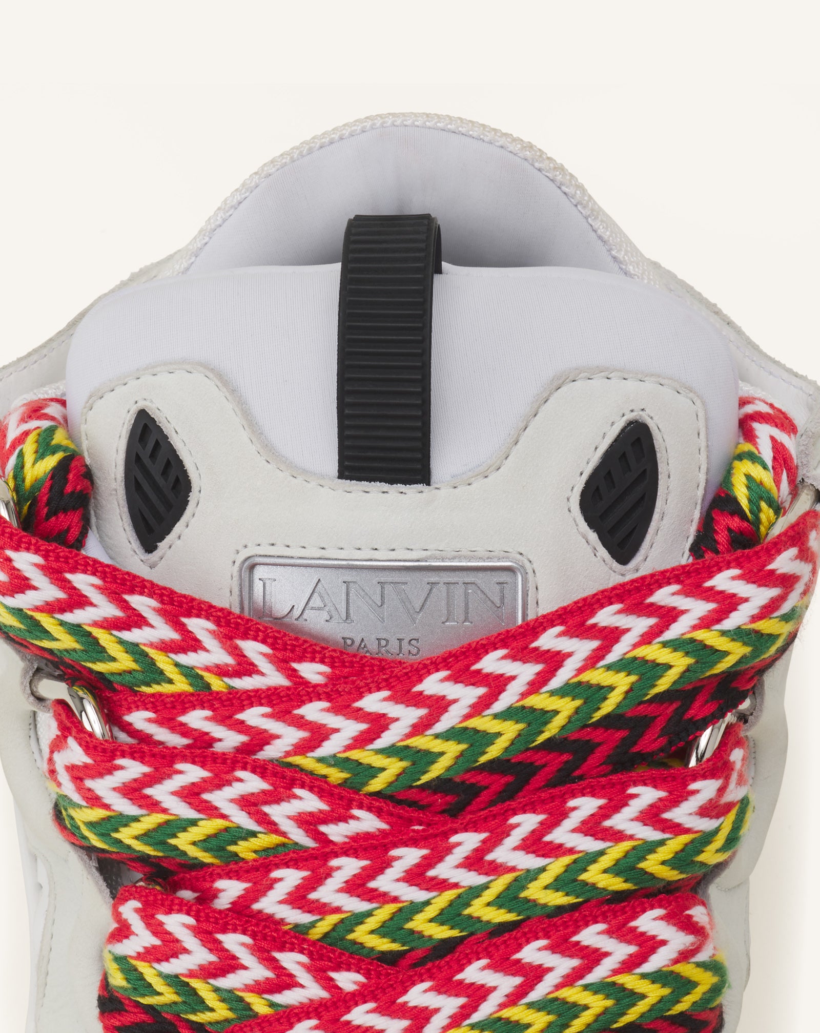 LEATHER CURB SNEAKERS