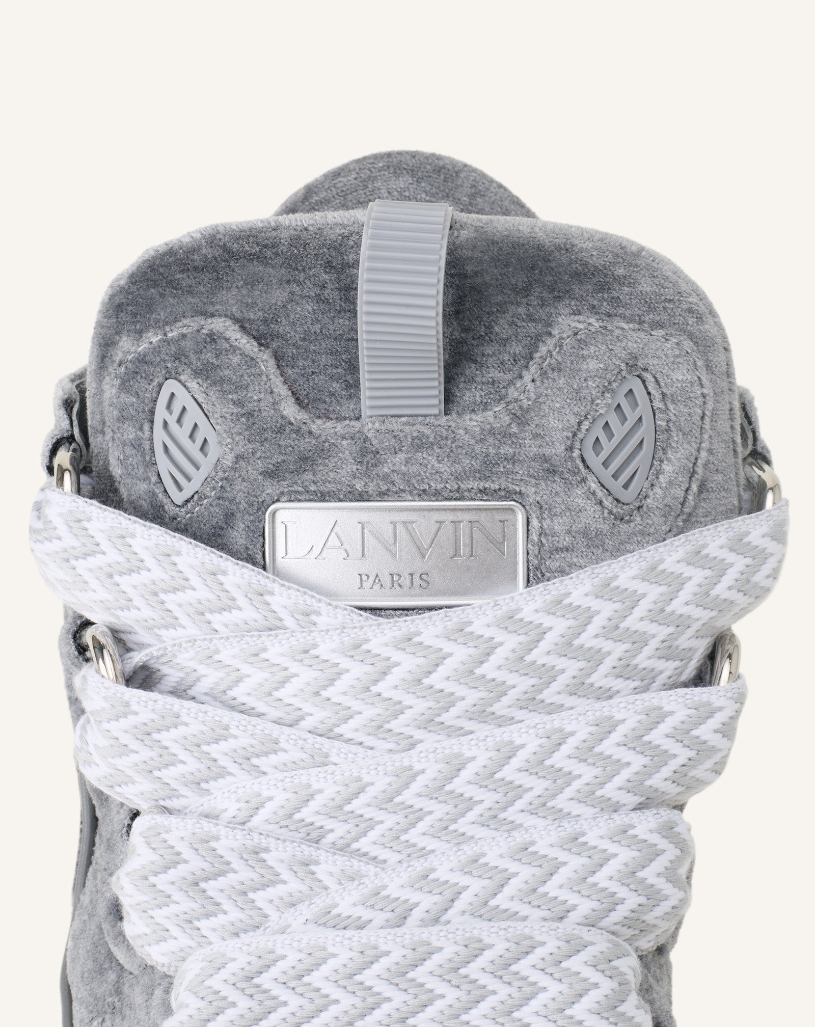 BLUE CURB SNEAKERS IN JERSEY