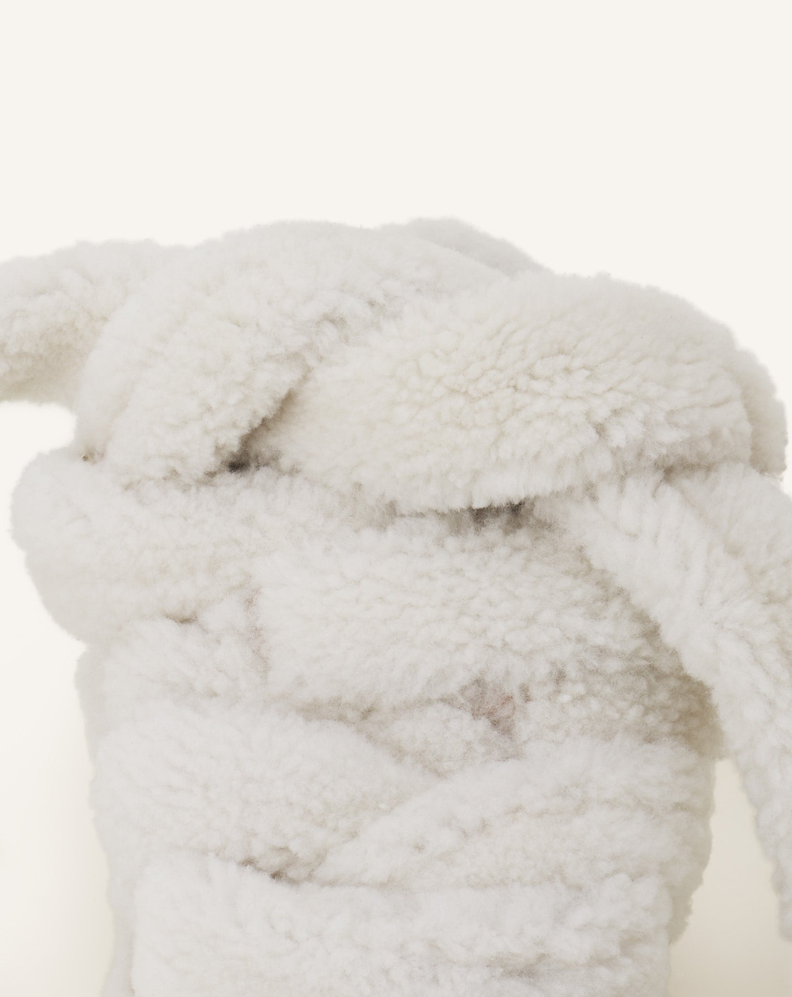 CURB SNEAKERS IN SHEARLING