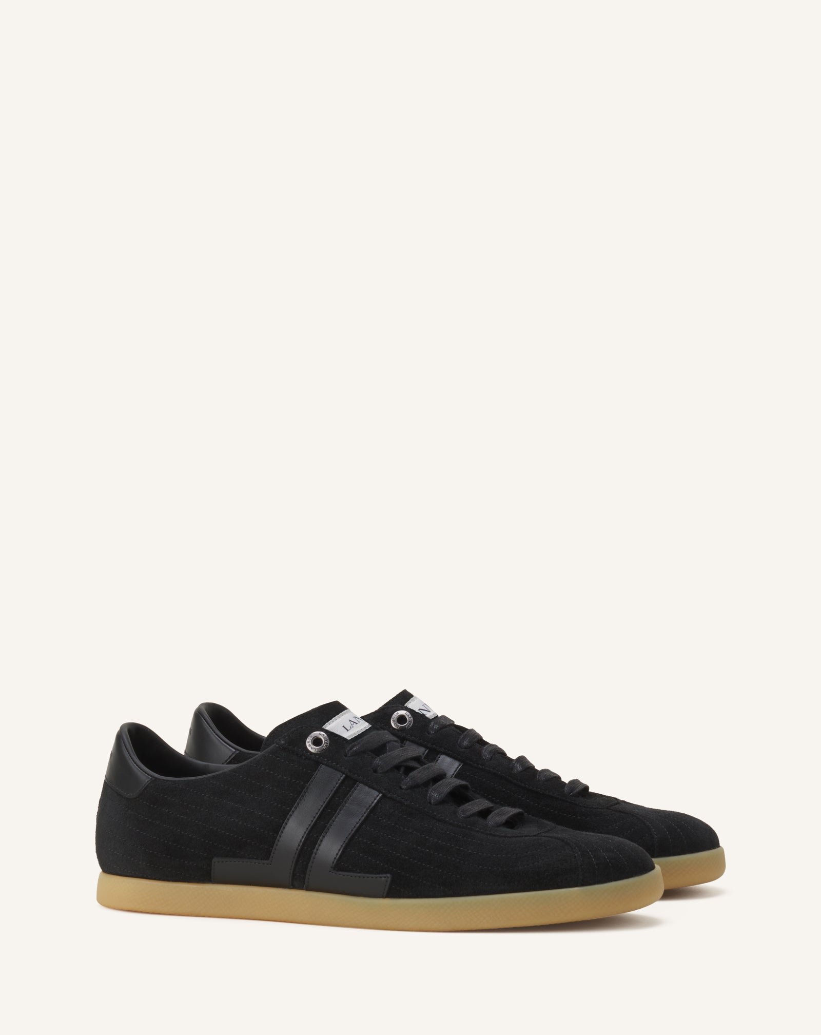 BLACK SNEAKERS GLEN 2.0 IN LEATHER