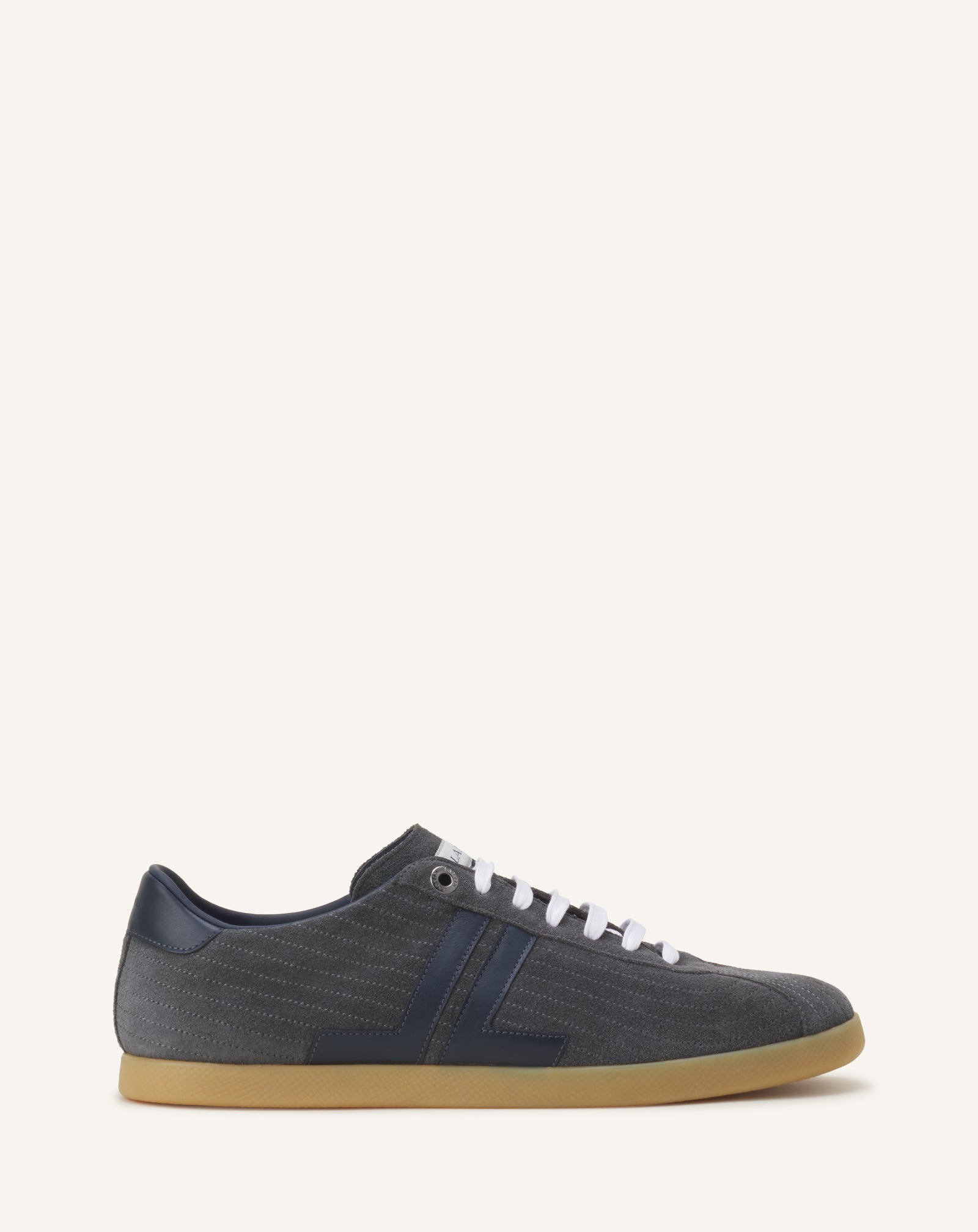 GREY SNEAKERS GLEN 2.0 IN LEATHER