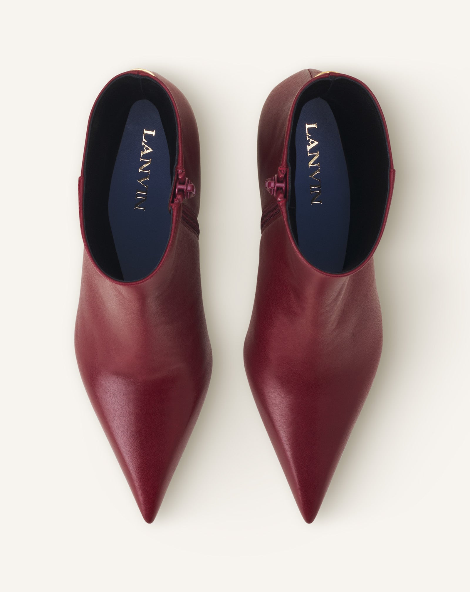 MIDNIGHT STEP LEATHER ANKLE BOOT