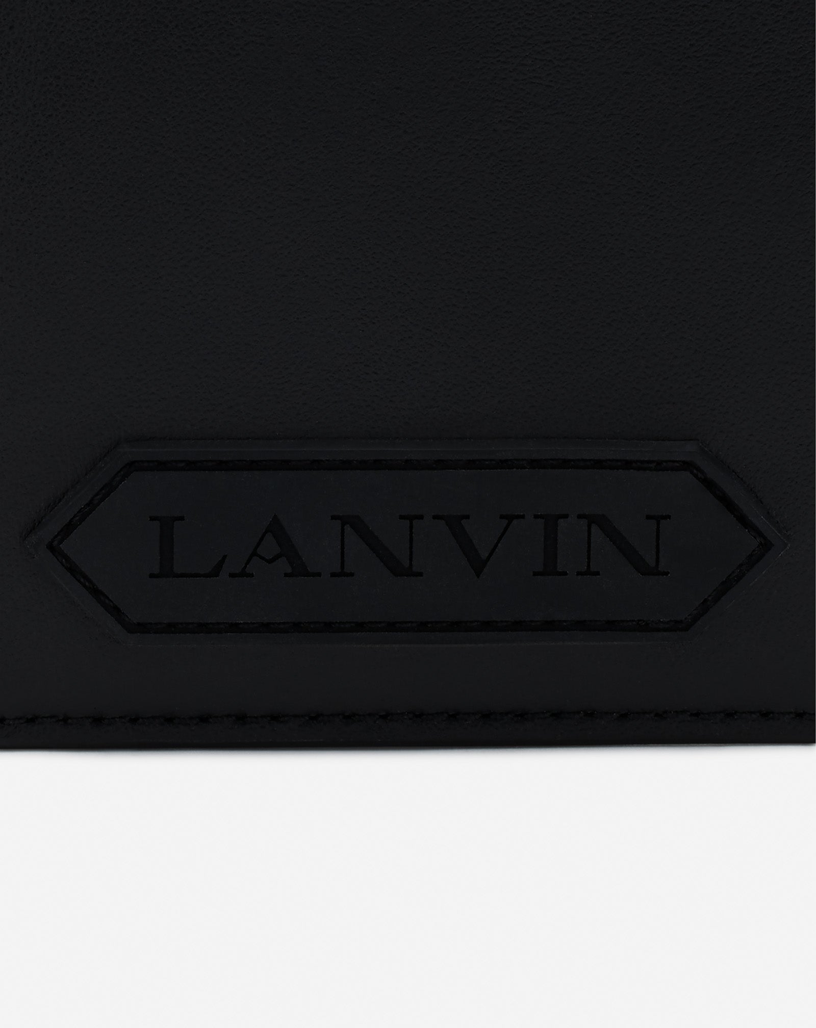 LANVIN SIGNATURE LEATHER WALLET