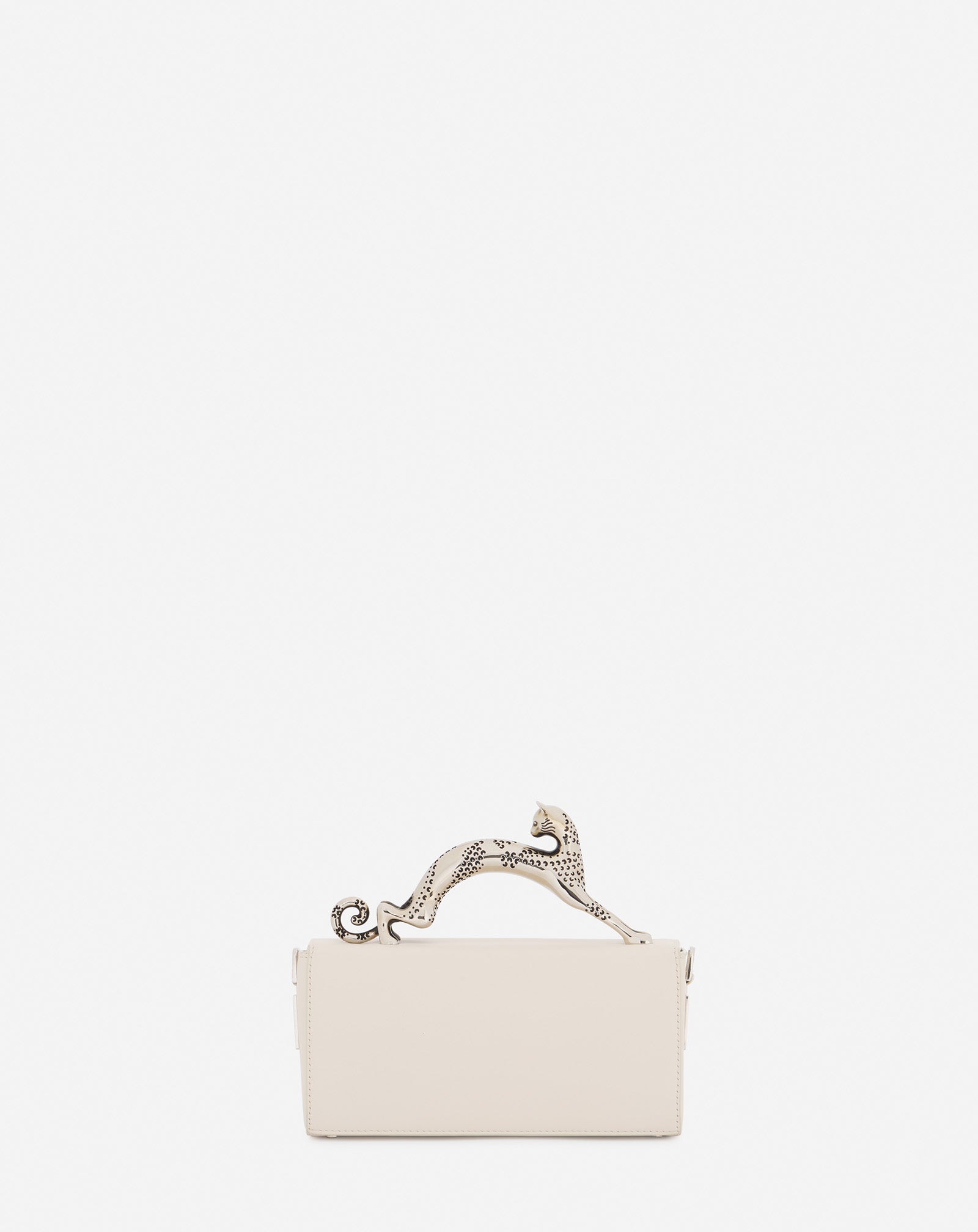 NANO PENCIL CAT LEATHER BAG