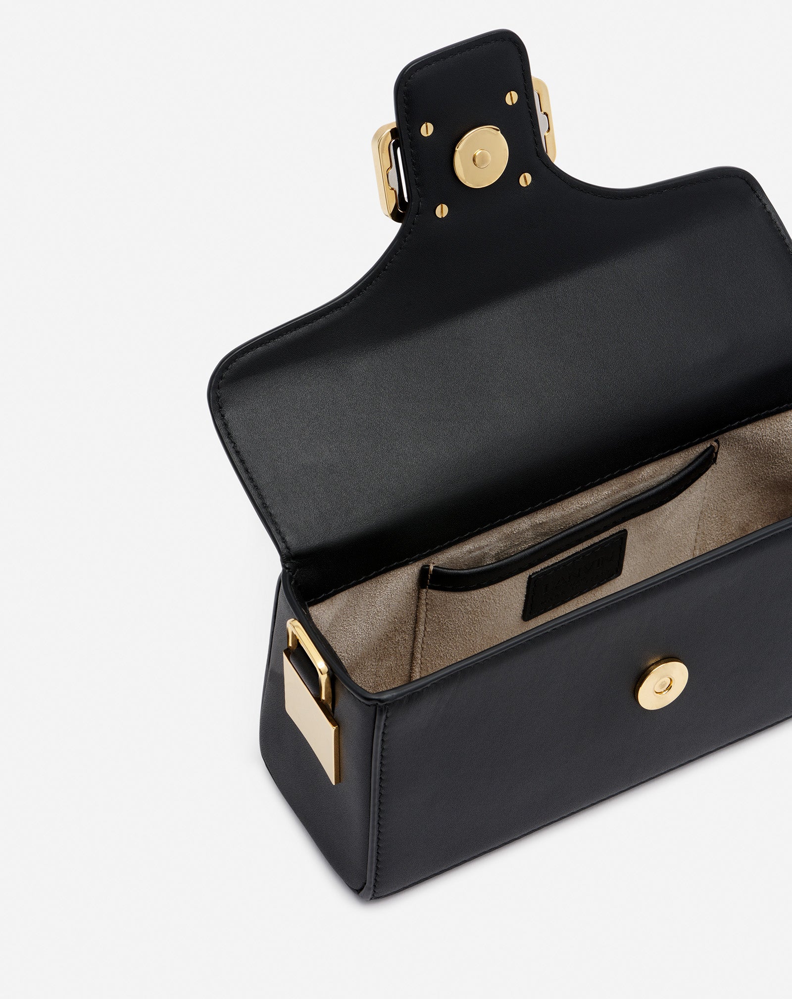 NANO PENCIL CAT LEATHER BAG