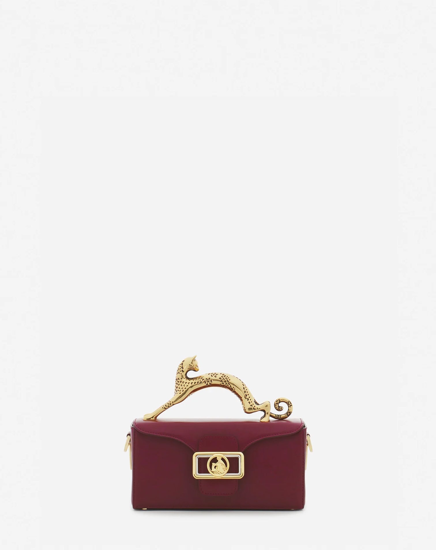 NANO PENCIL CAT LEATHER BAG