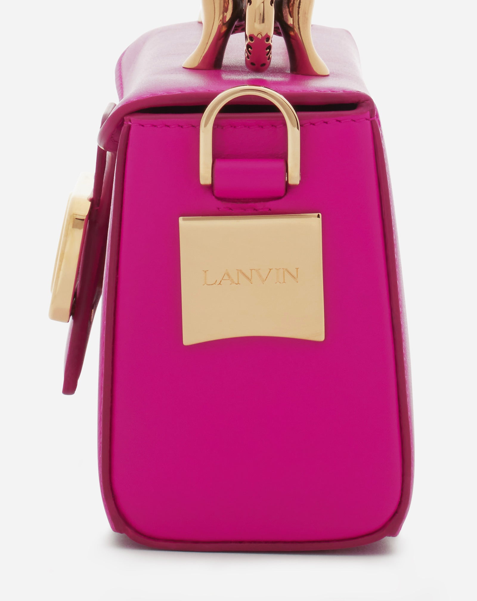 NANO PENCIL CAT LEATHER BAG