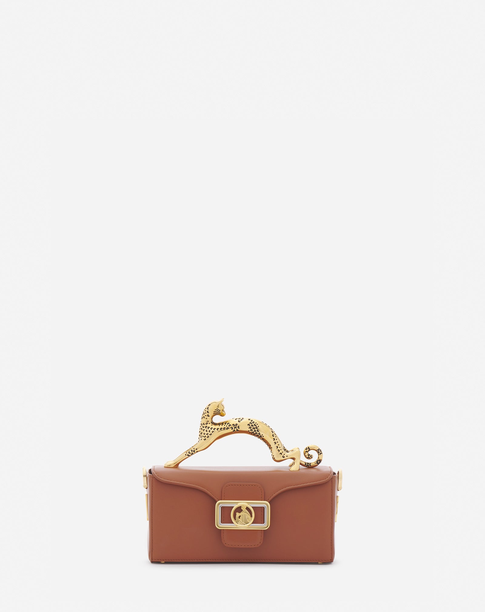 NANO PENCIL CAT LEATHER BAG