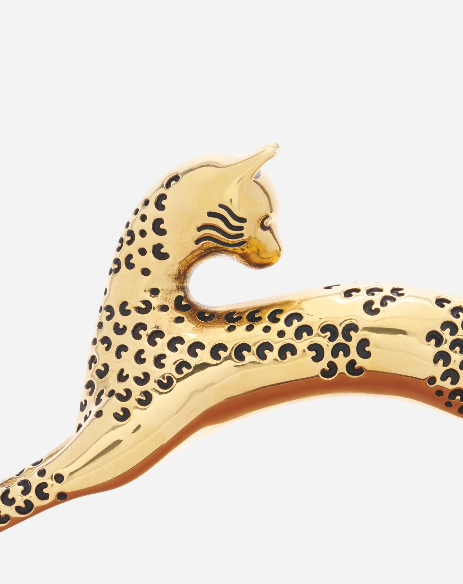 NANO PENCIL CAT LEATHER BAG