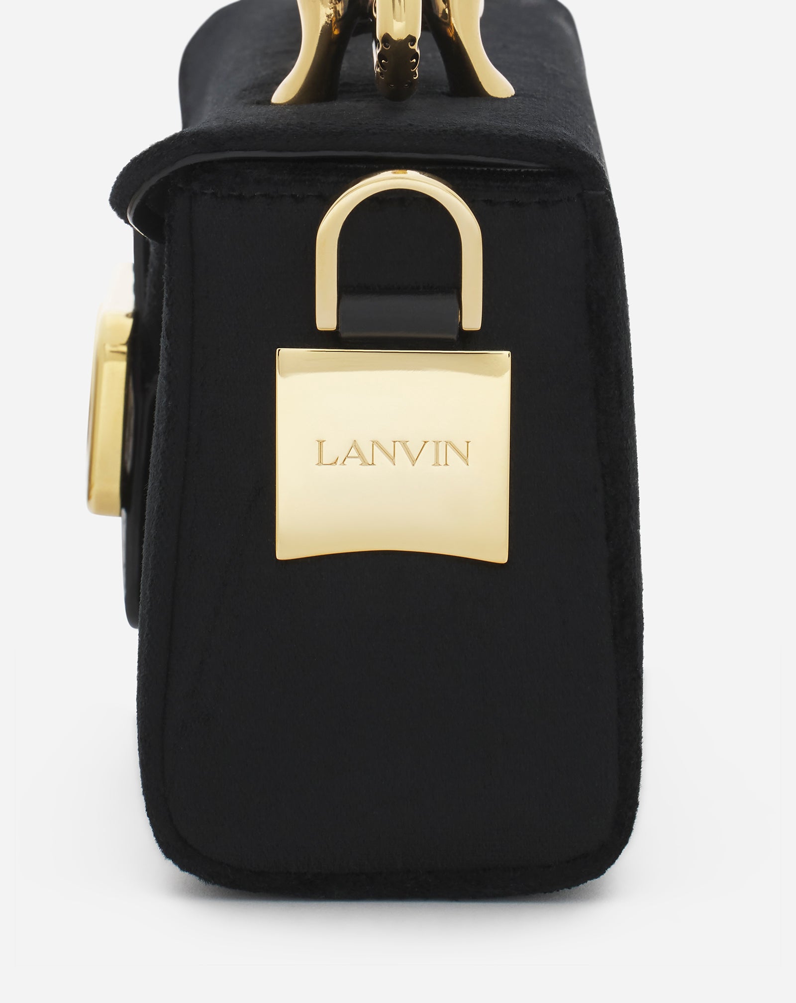 NANO PENCIL CAT BAG IN VELVET