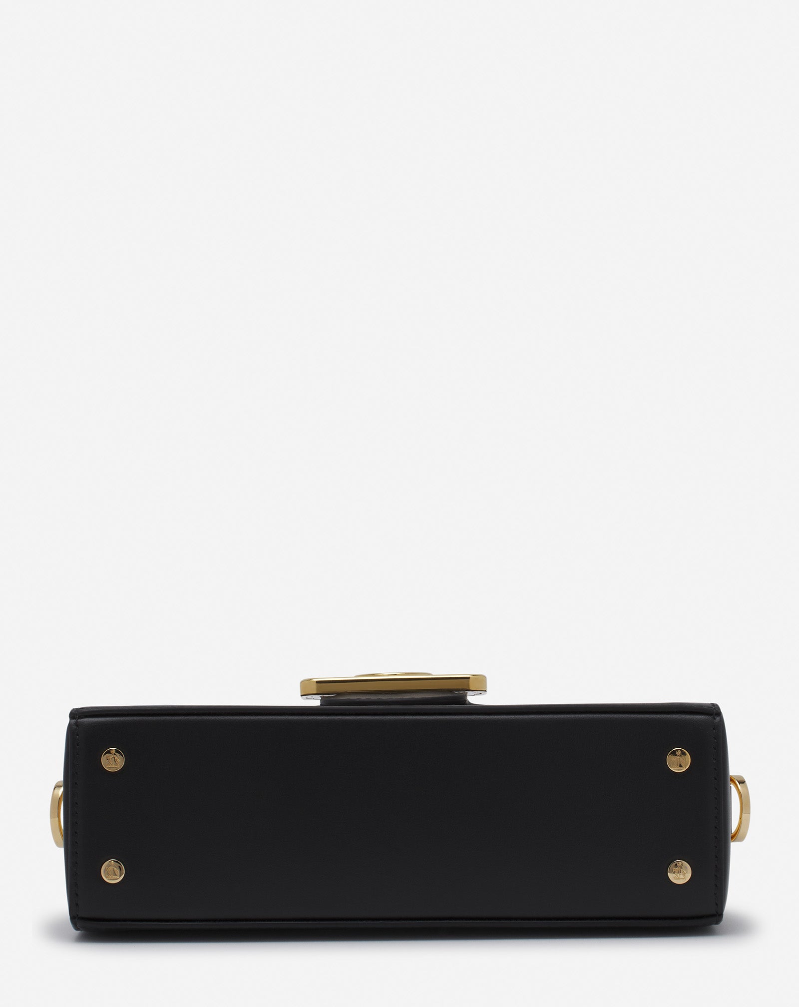 PENCIL CAT NANO LEATHER BAG WITH A BI-MATERIAL CAT