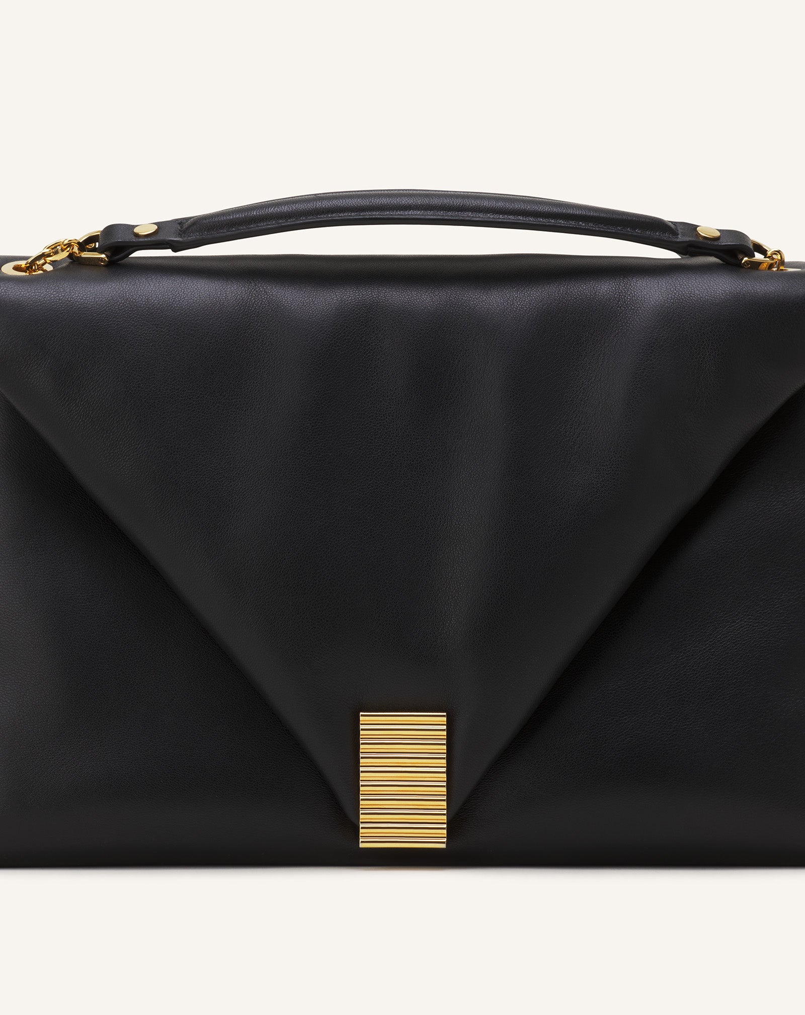 BLACK CONCERTO ARPÈGE SOFT LEATHER BAG