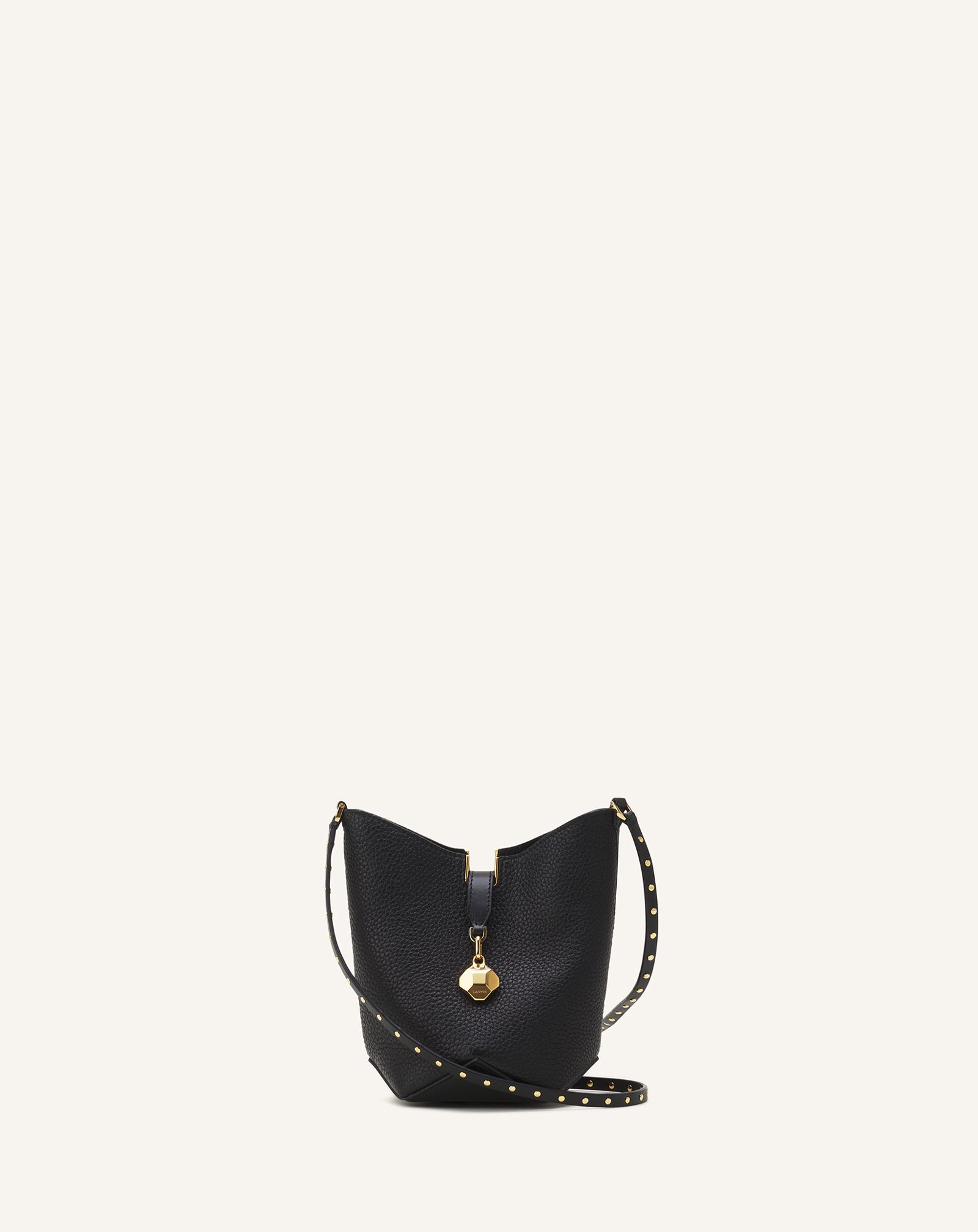 CATCH NANO BY LANVIN LEATHER BUCKET BAG