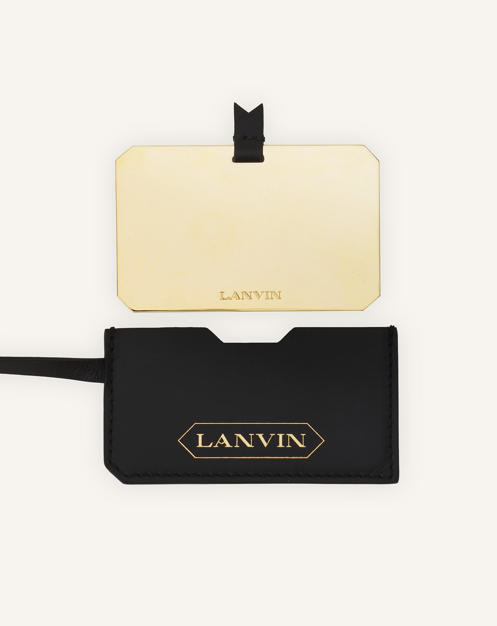 CATCH NANO BY LANVIN LEATHER BUCKET BAG