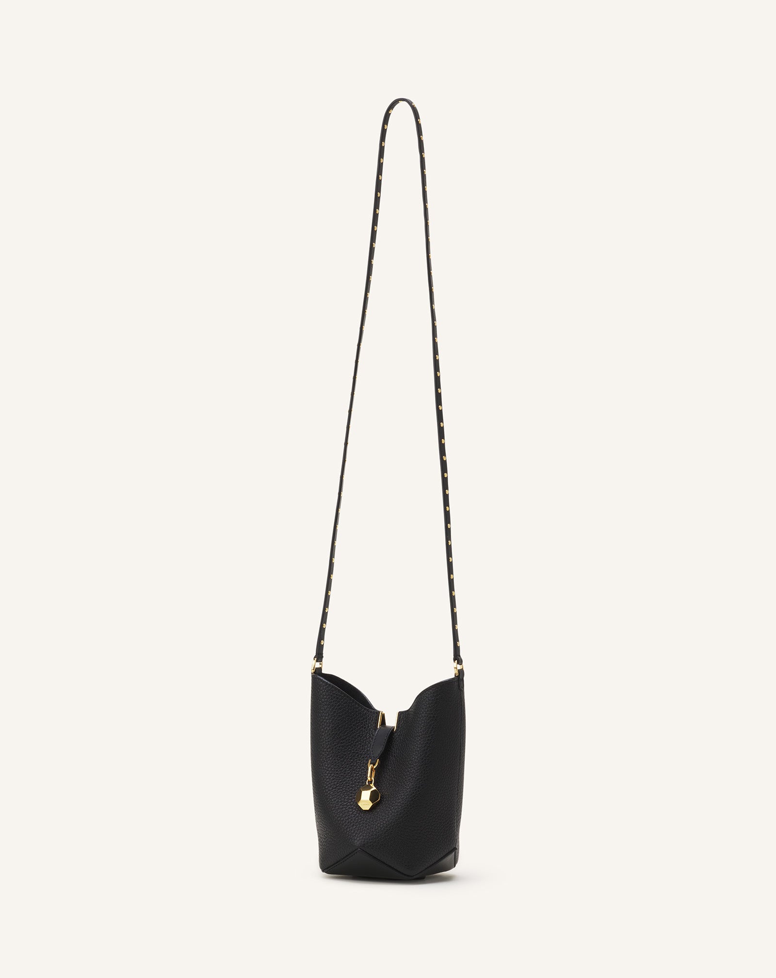 CATCH NANO BY LANVIN LEATHER BUCKET BAG