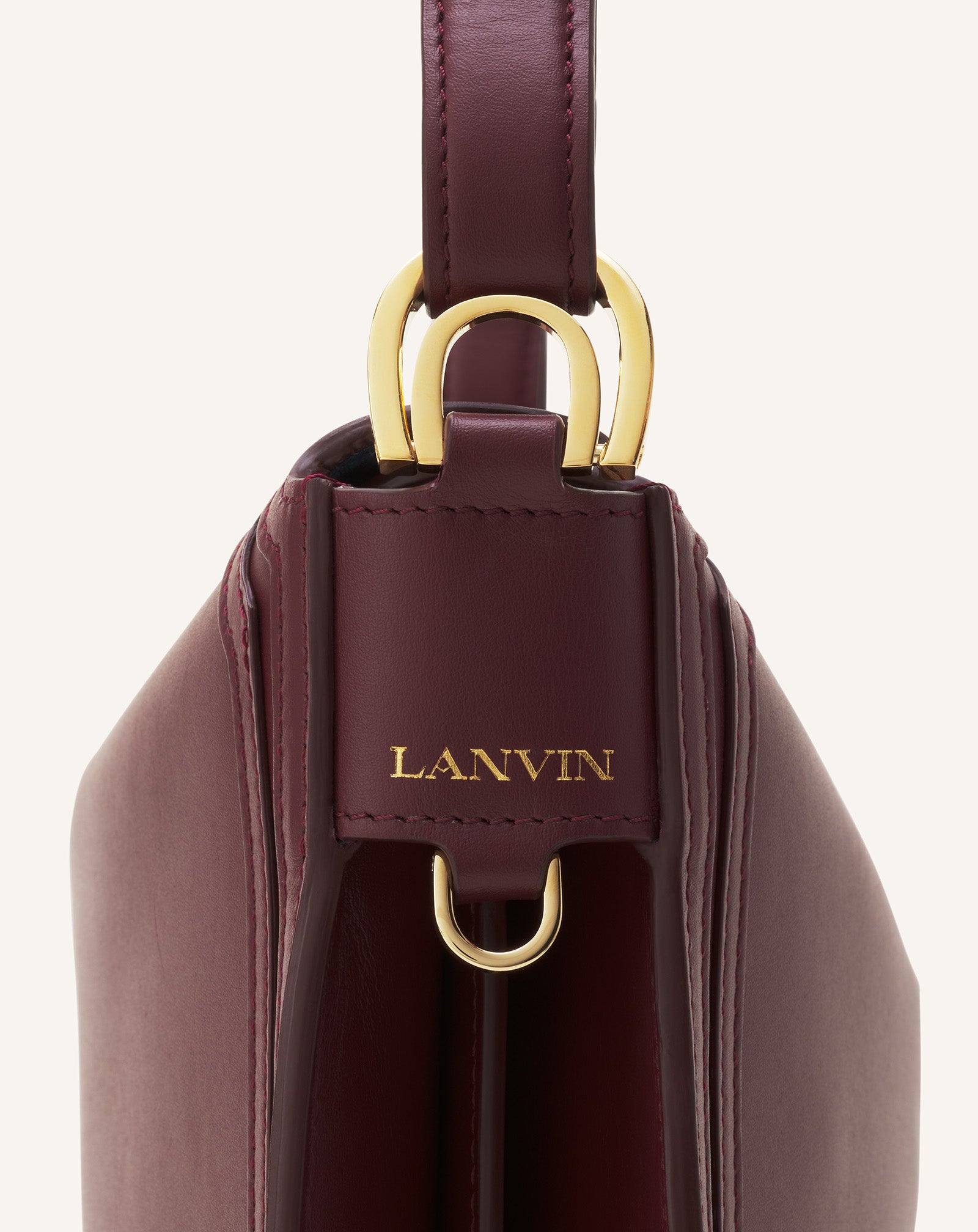 COMPAGNON ASYMMETRICAL BAG IN LEATHER