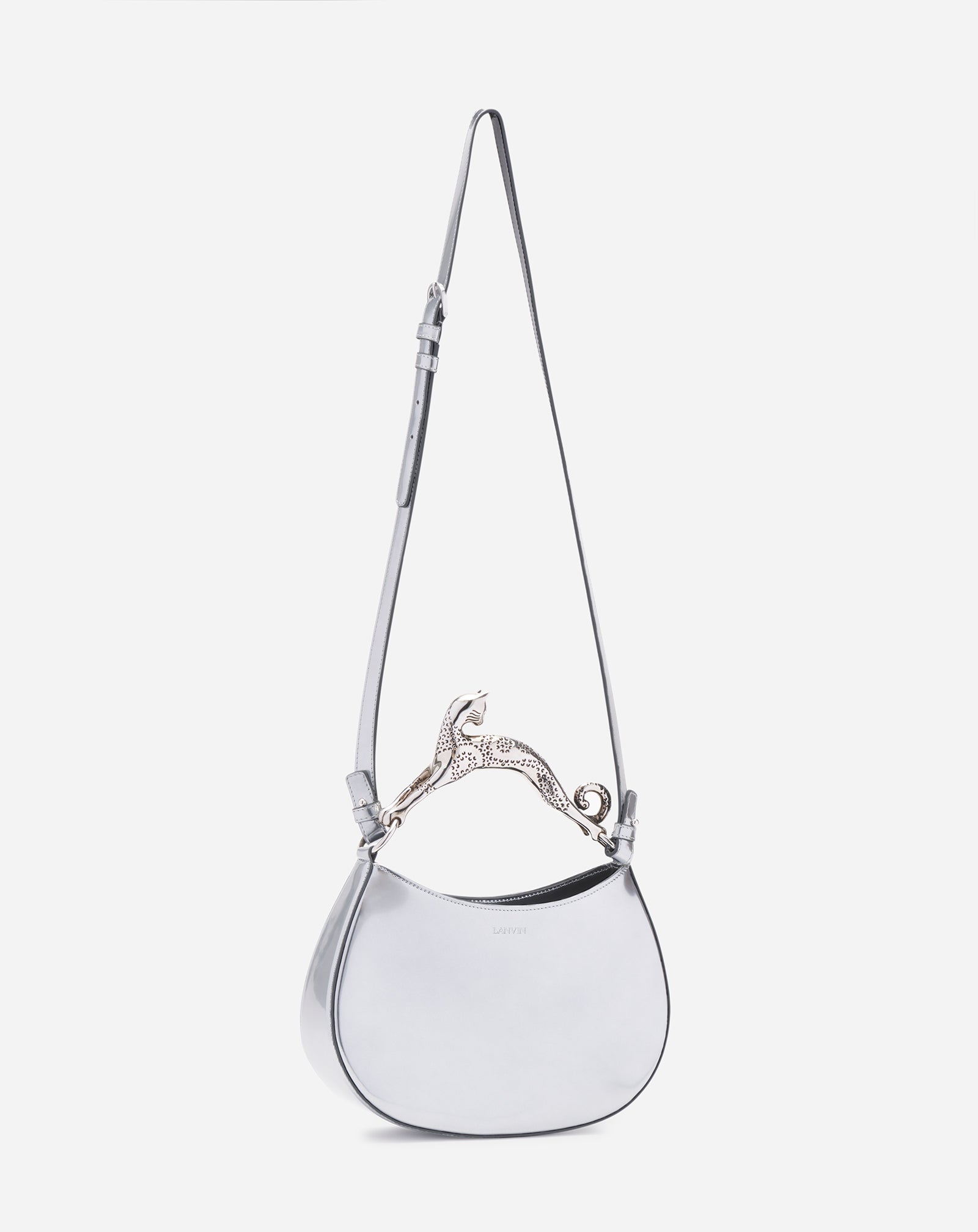 HOBO CAT METALLIC LEATHER BAG