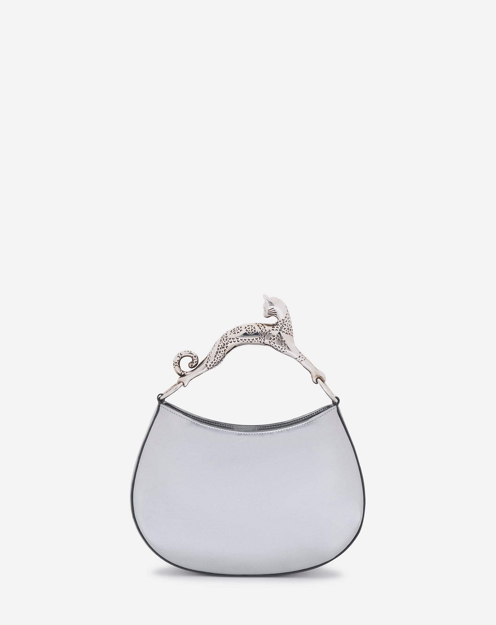 HOBO CAT METALLIC LEATHER BAG