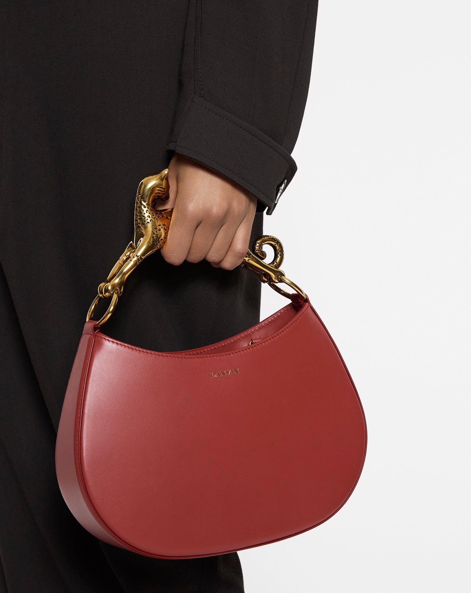 HOBO CAT LEATHER BAG