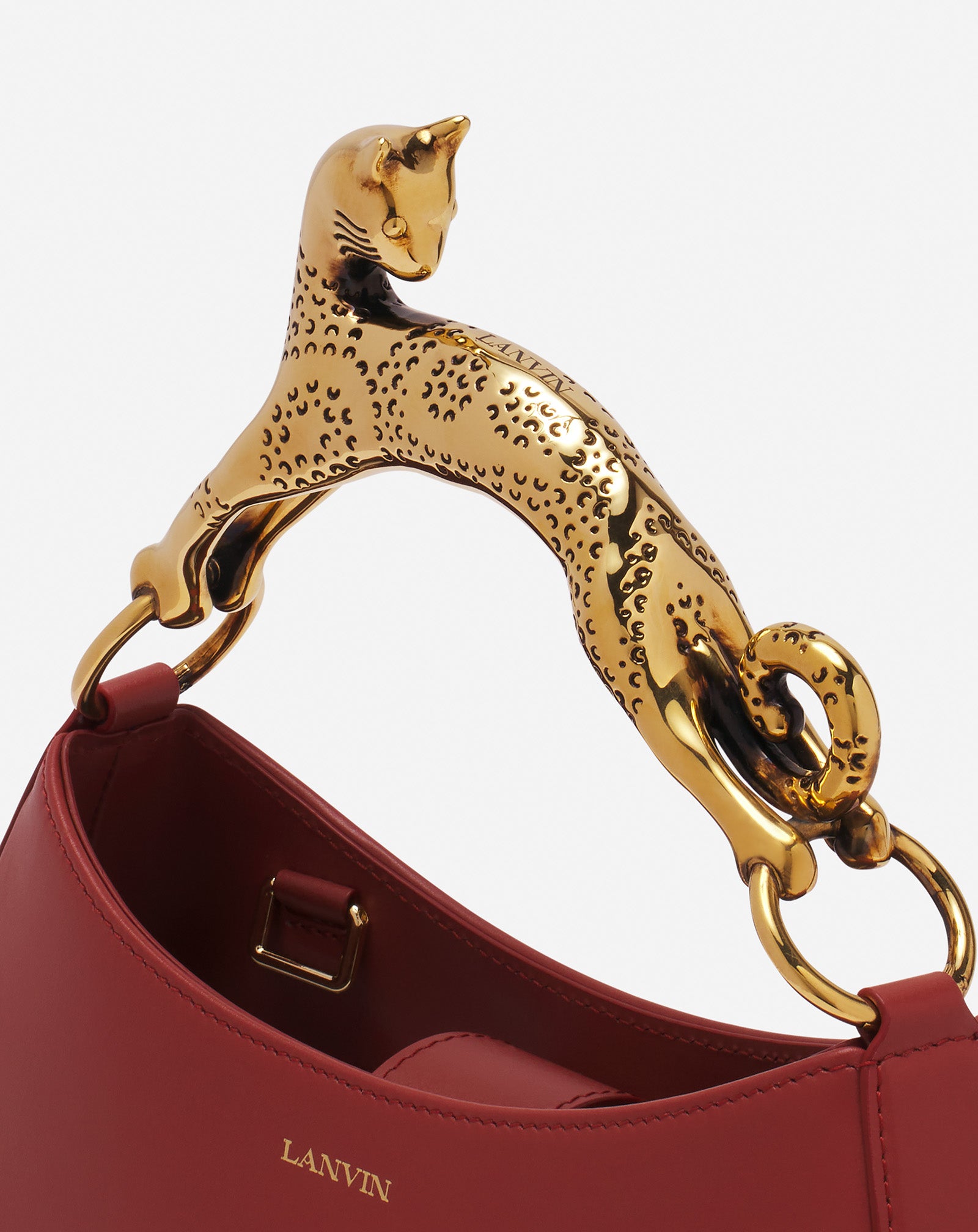 HOBO CAT LEATHER BAG