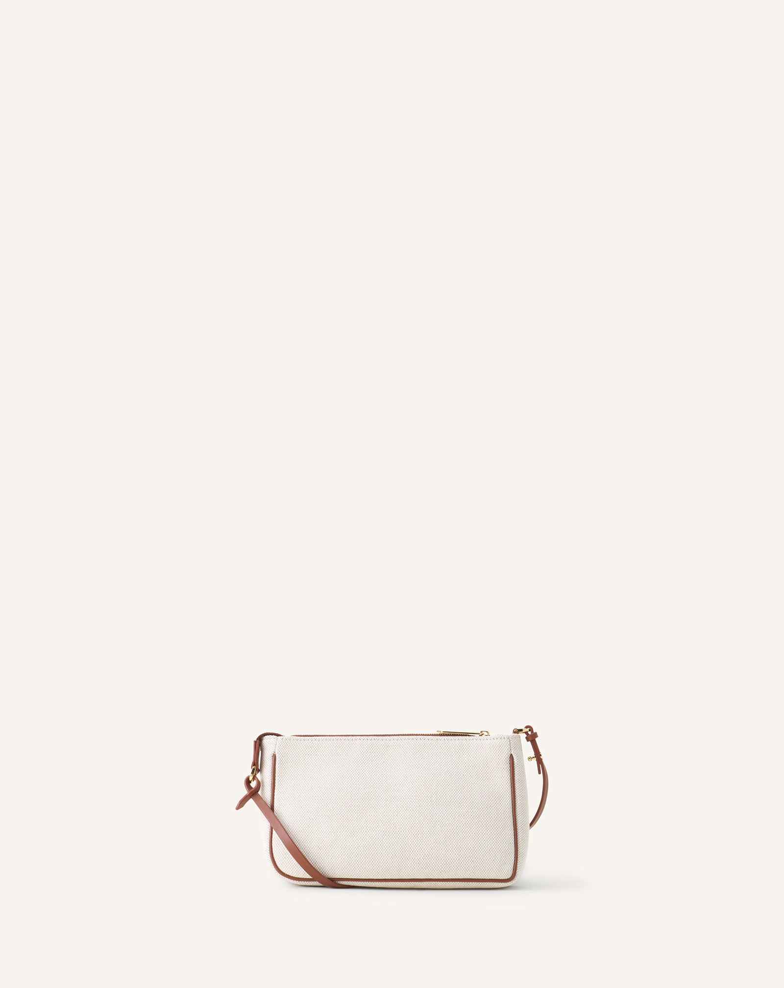 COMPAGNON SMALL ZIPPED SHOLDER BAG IN CANVAS