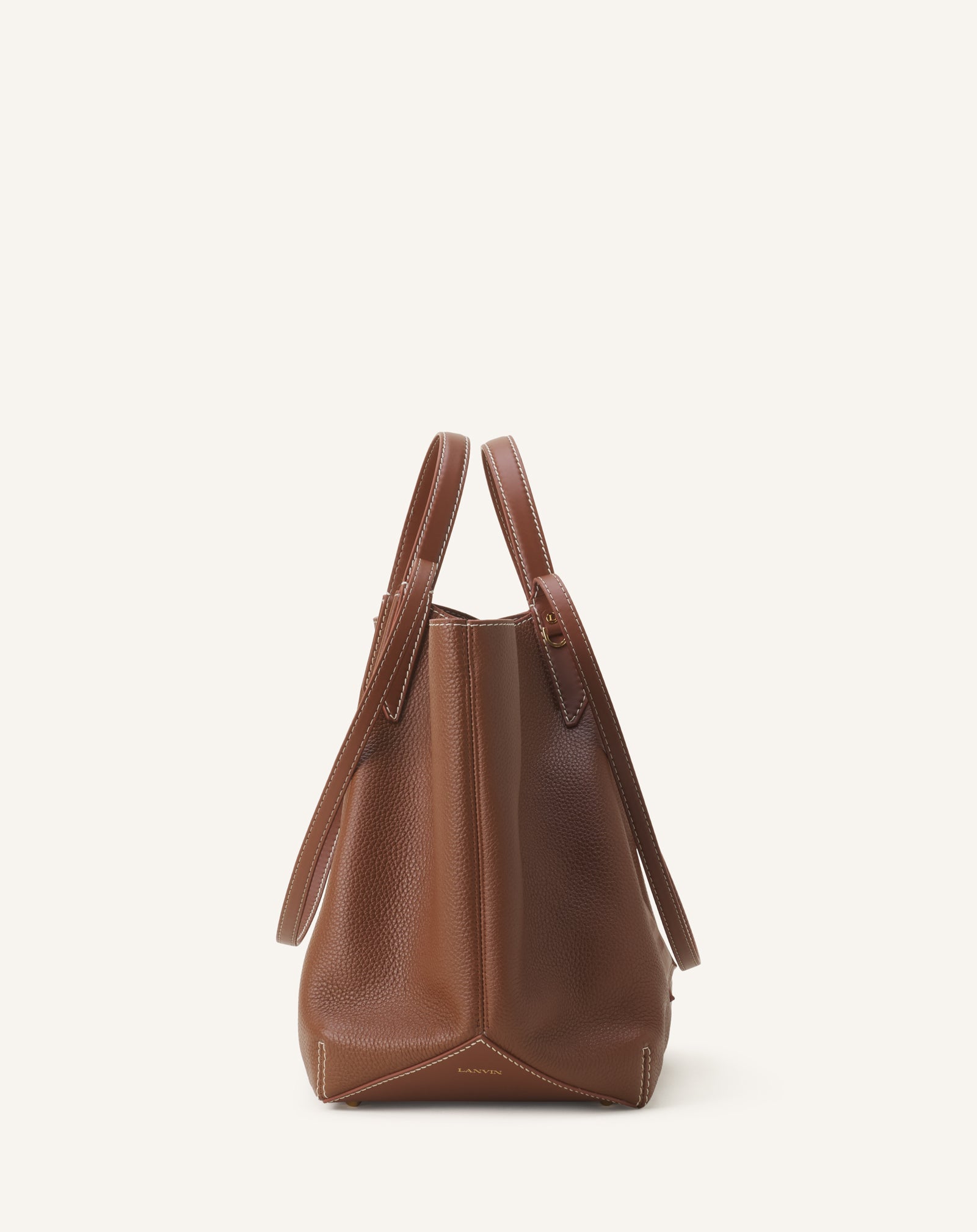 BROWN CATCH BY LANVIN TOTE BAG