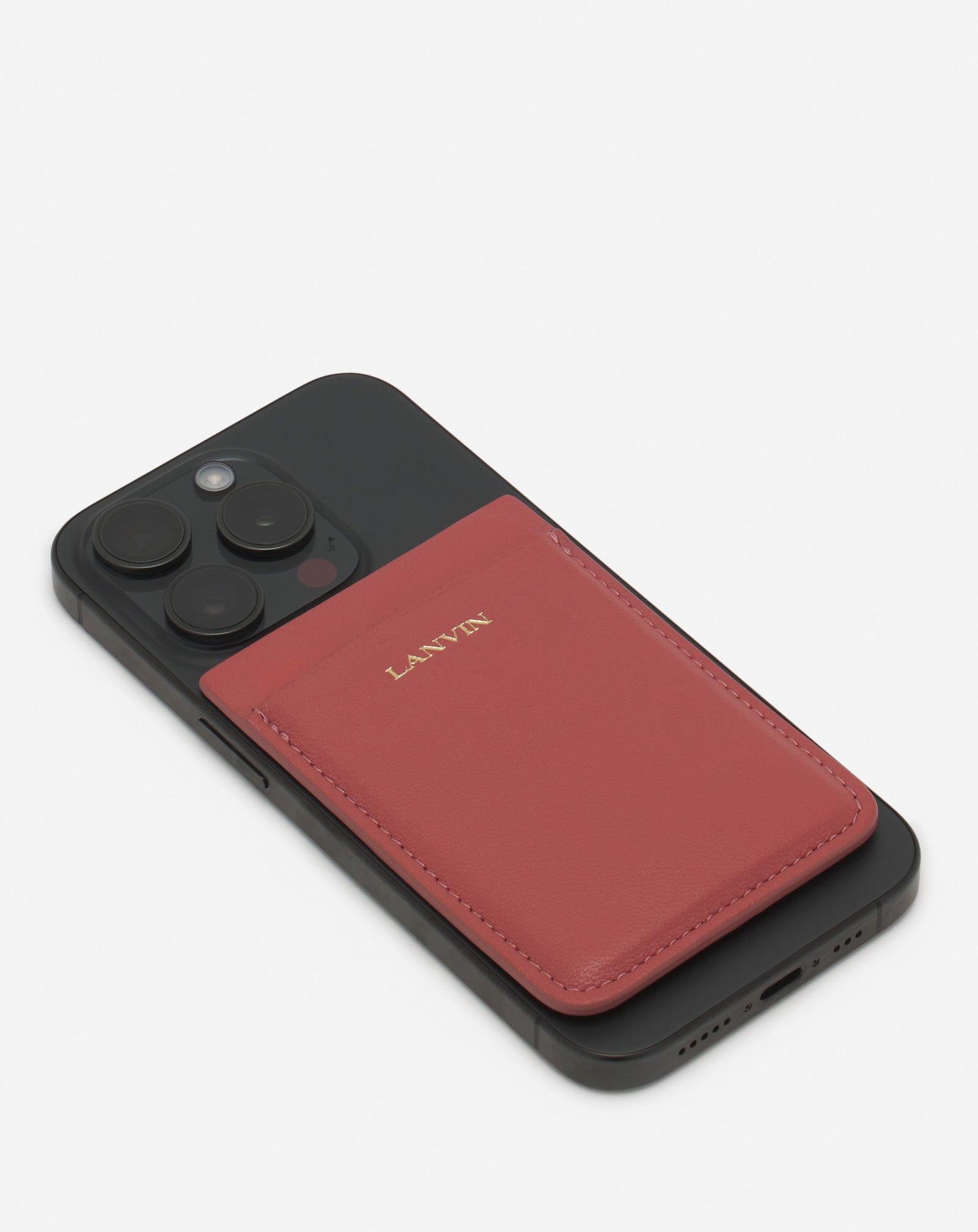 MAGNETIC LEATHER CARDHOLDER