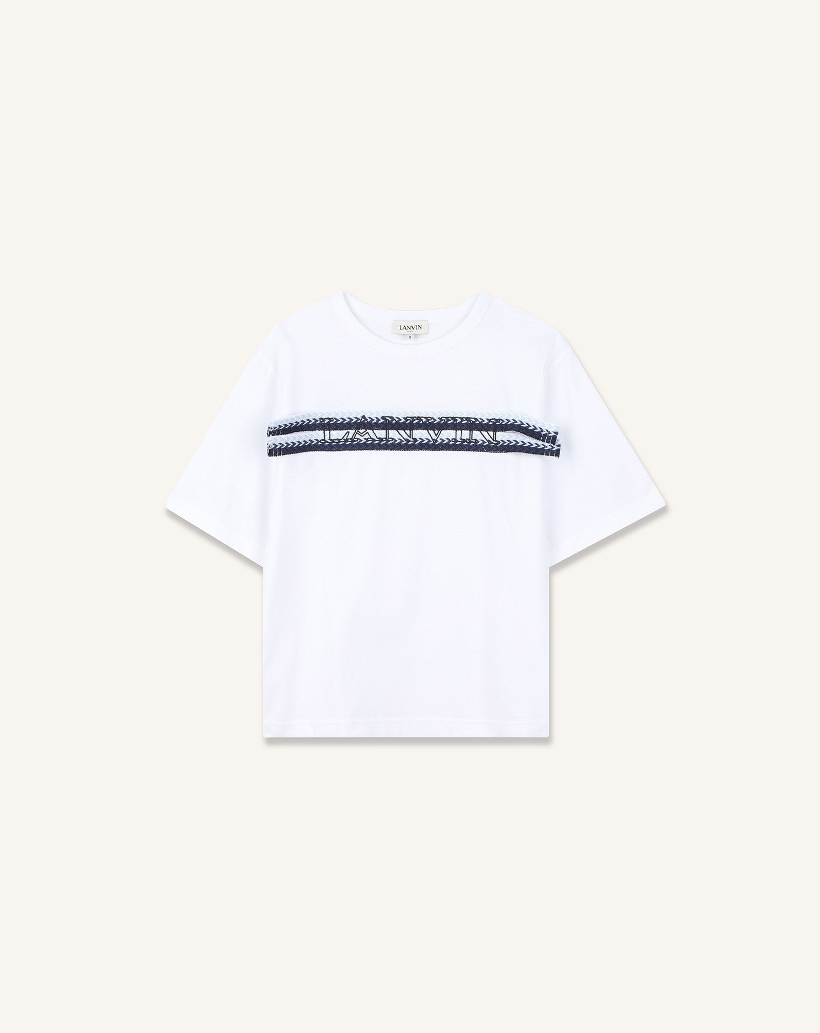 WHITE SHORT-SLEEVED T-SHIRT