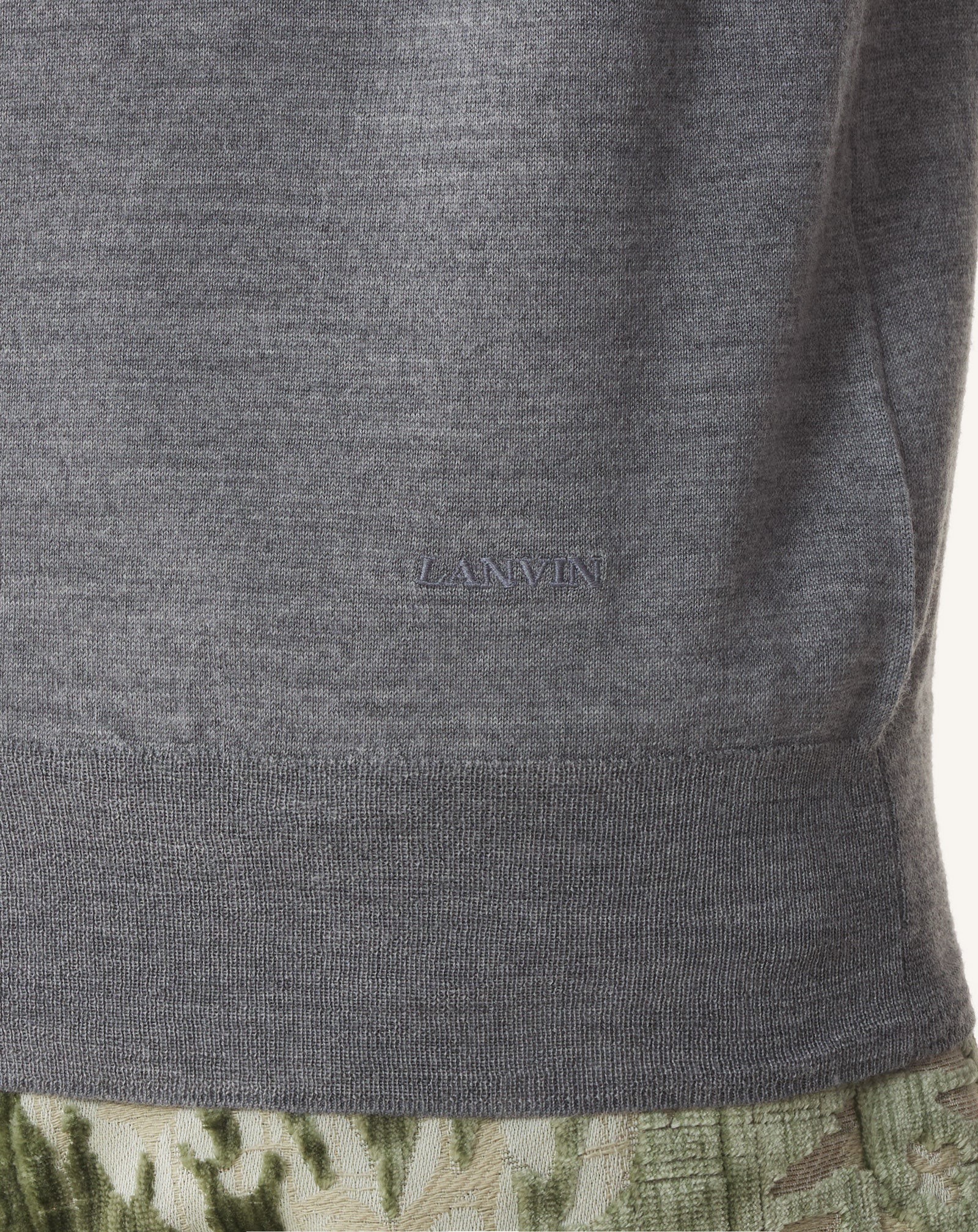 BLACK CLASSIC CARDIGAN IN MERINO WOOL