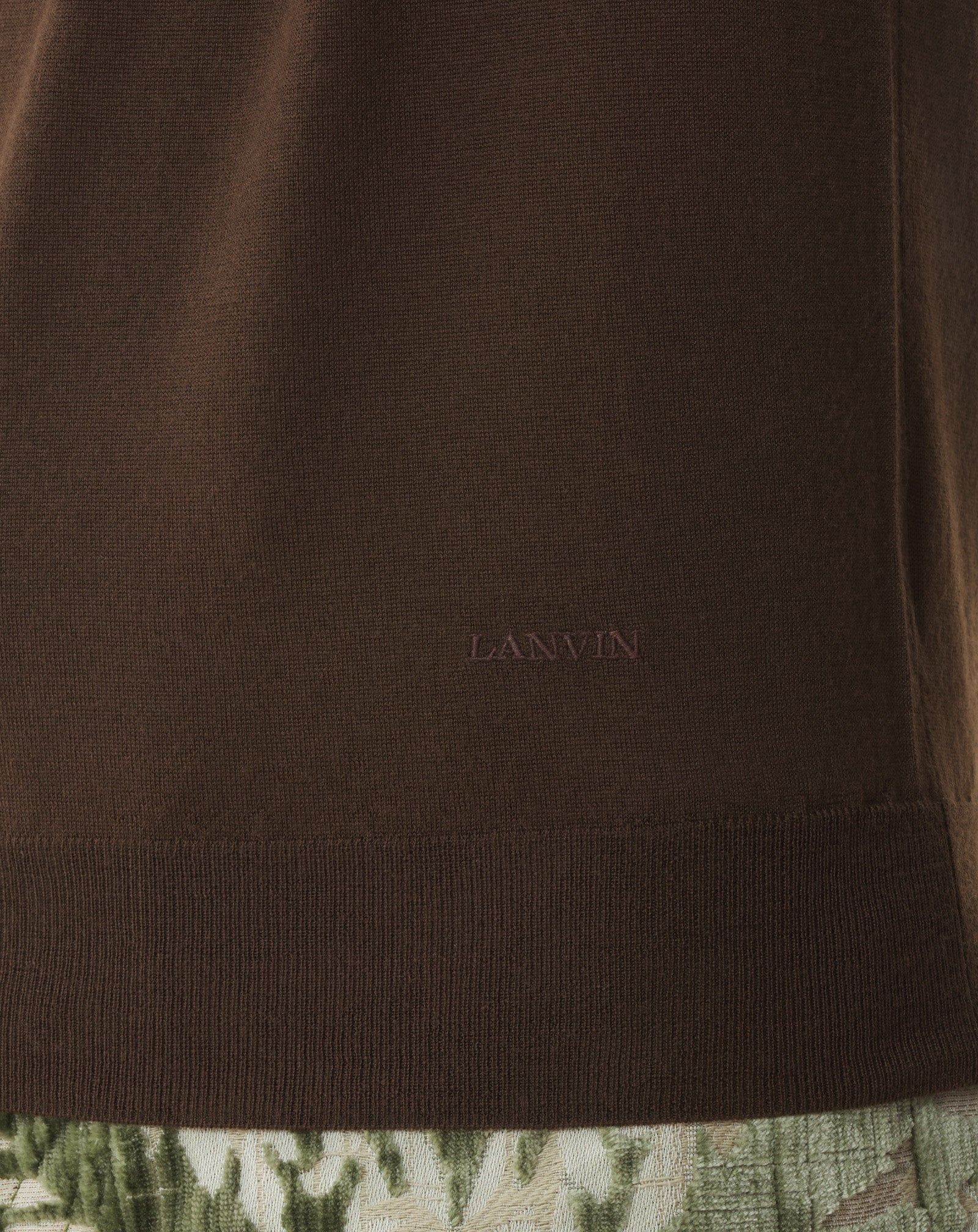 BLACK CLASSIC POLO SHIRT IN MERINO WOOL