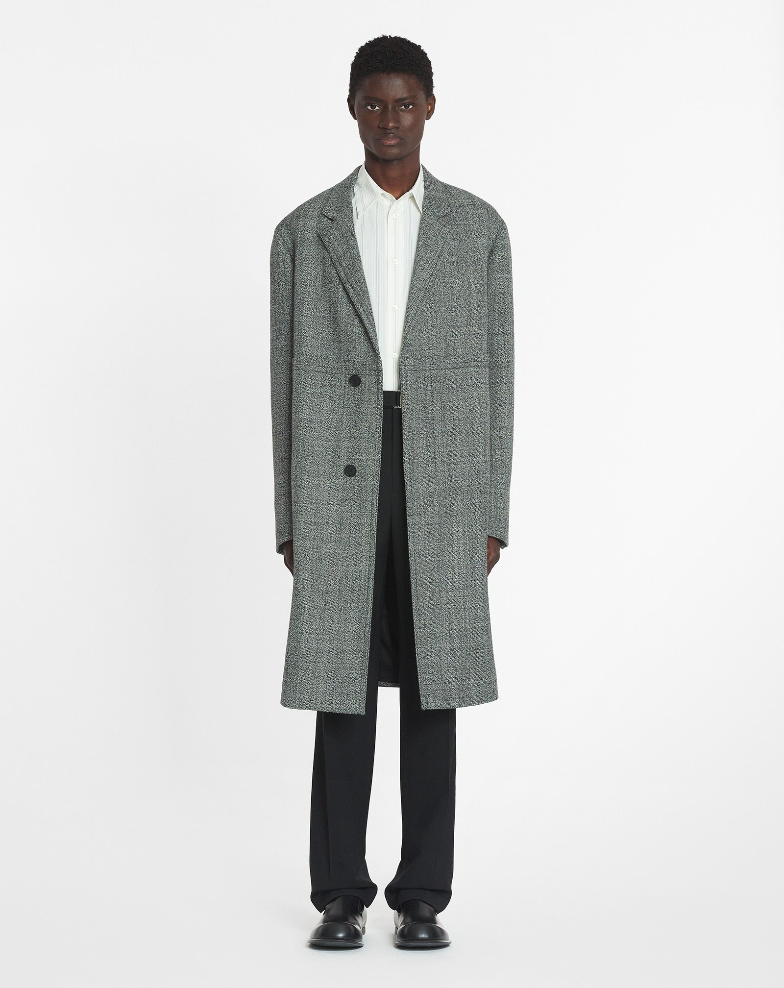 STRAIGHT COTTON SHIRT