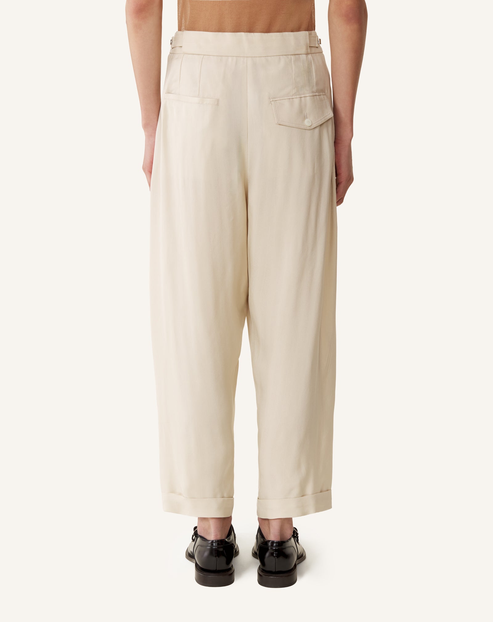LOOSE-FIT PANTS IN VISCOSE