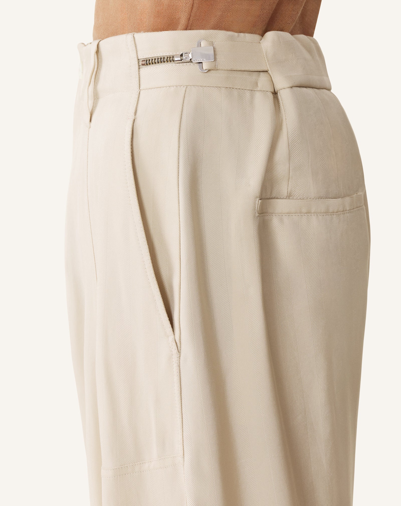 LOOSE-FIT PANTS IN VISCOSE