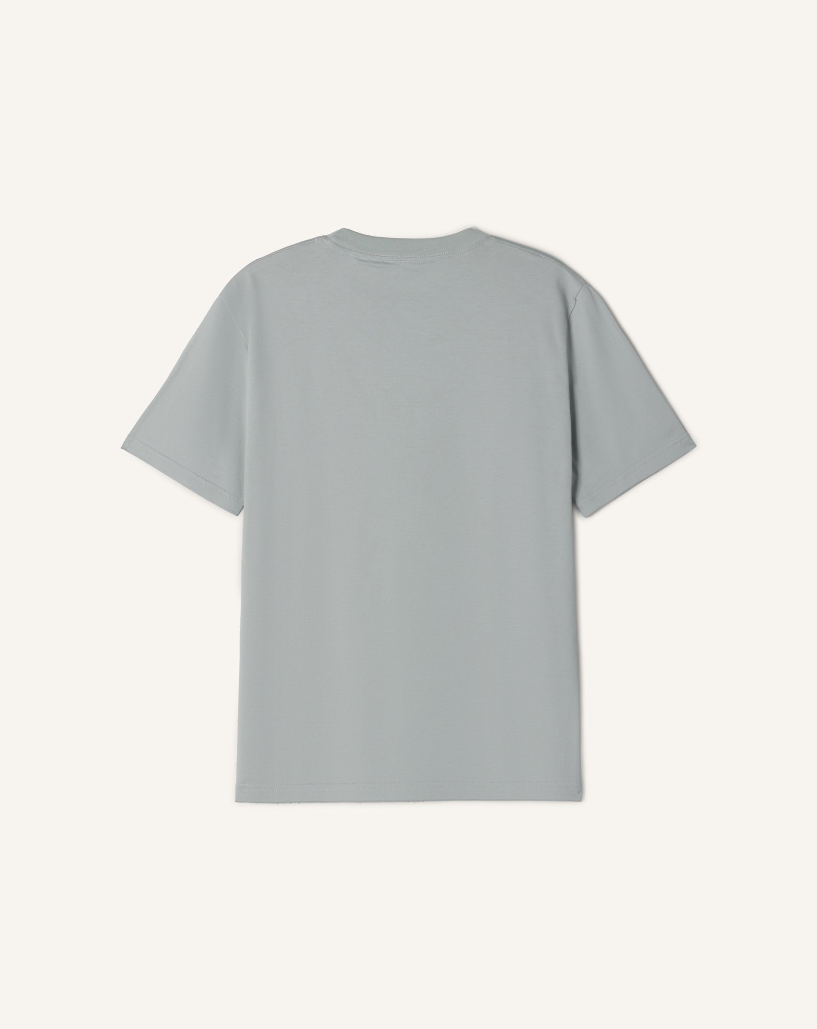 GREY MOTHER AND CHILD EMBROIDERED COTTON JERSEY T-SHIRT