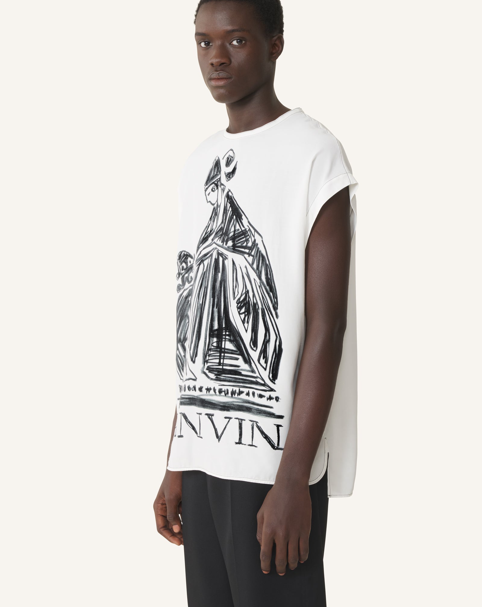 WHITE MOTHER AND CHILD T-SHIRT