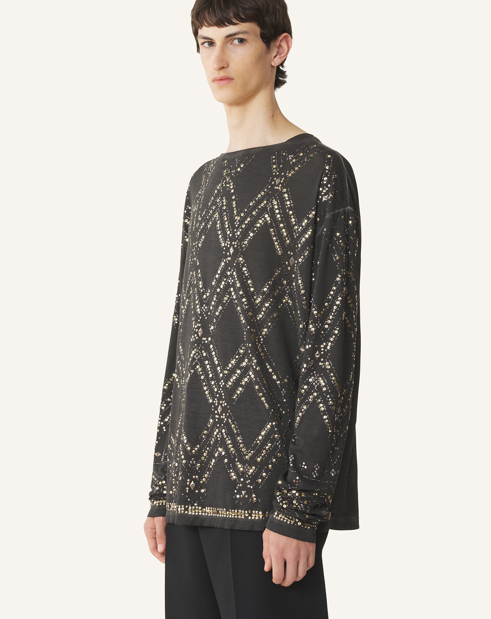 SEQUIN AND BEAD TOP