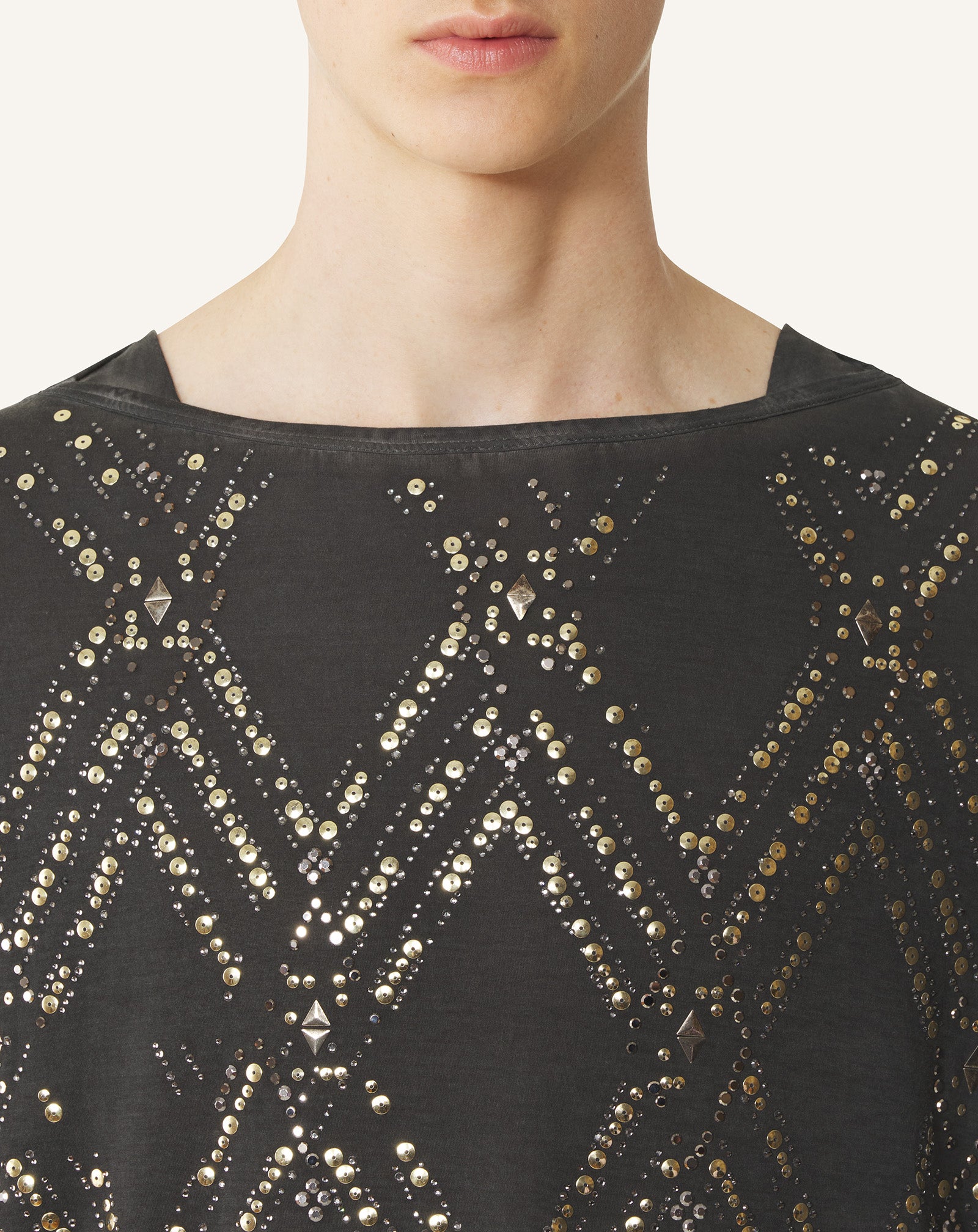 SEQUIN AND BEAD TOP
