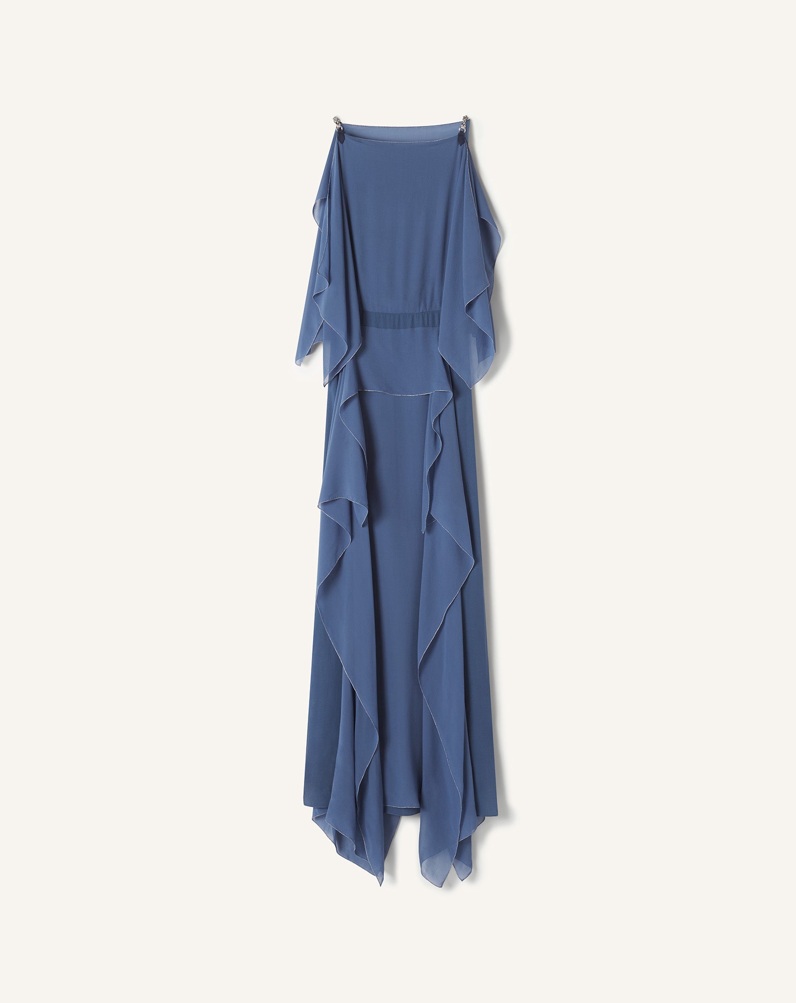 MAXI DRESS IN SILK GEORGETTE