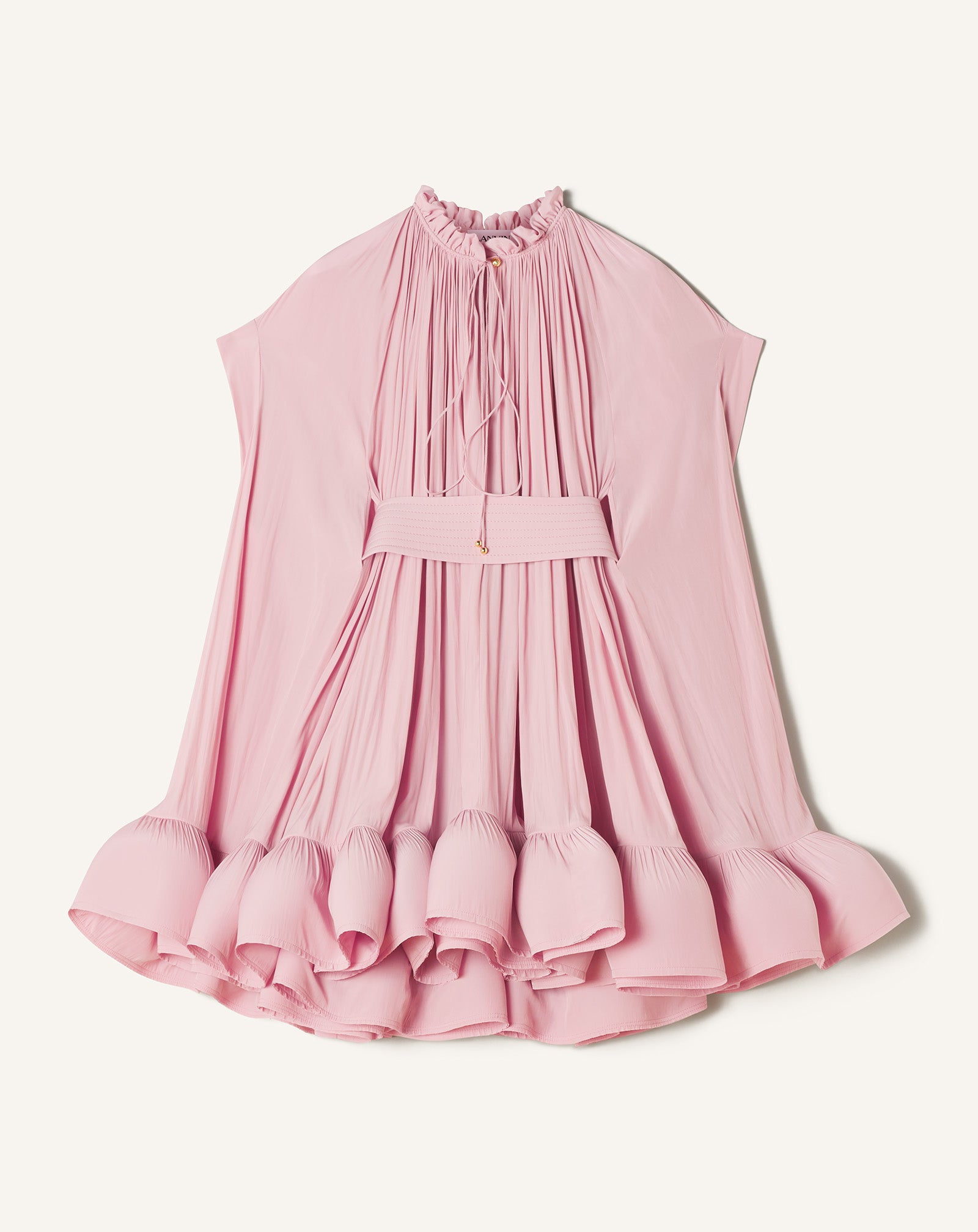 SHORT CHARMEUSE DRESS