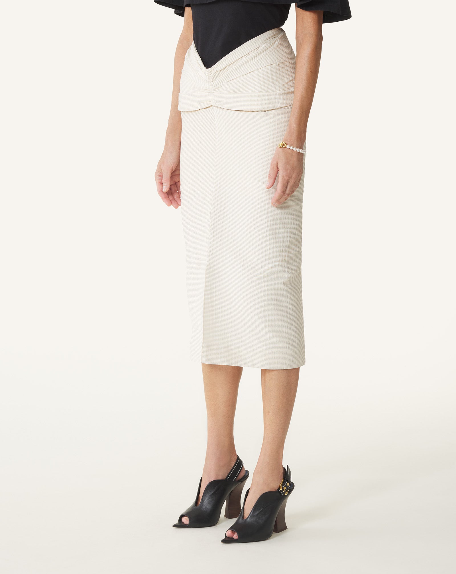 MIDI SKIRT IN JACQUARD