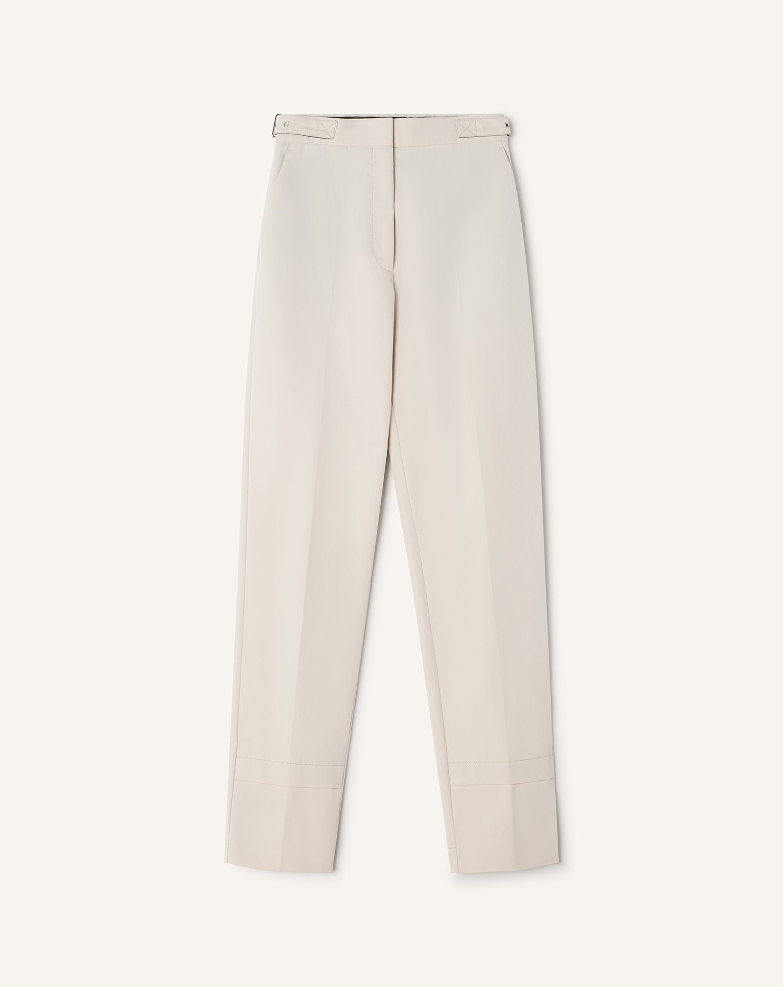 CIGARETTE PANTS IN TECHNICAL COTTON