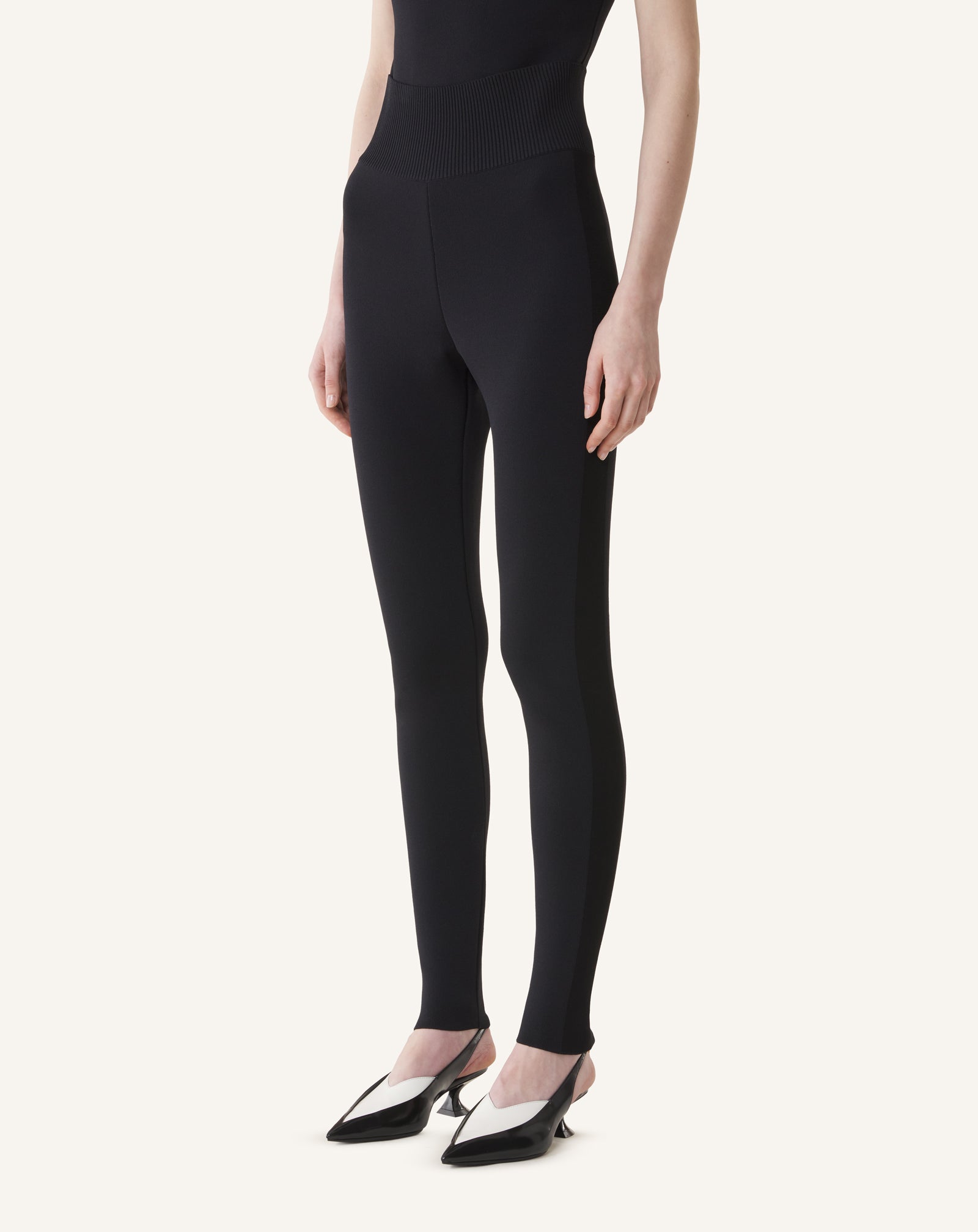 BLACK MESH LEGGINGS
