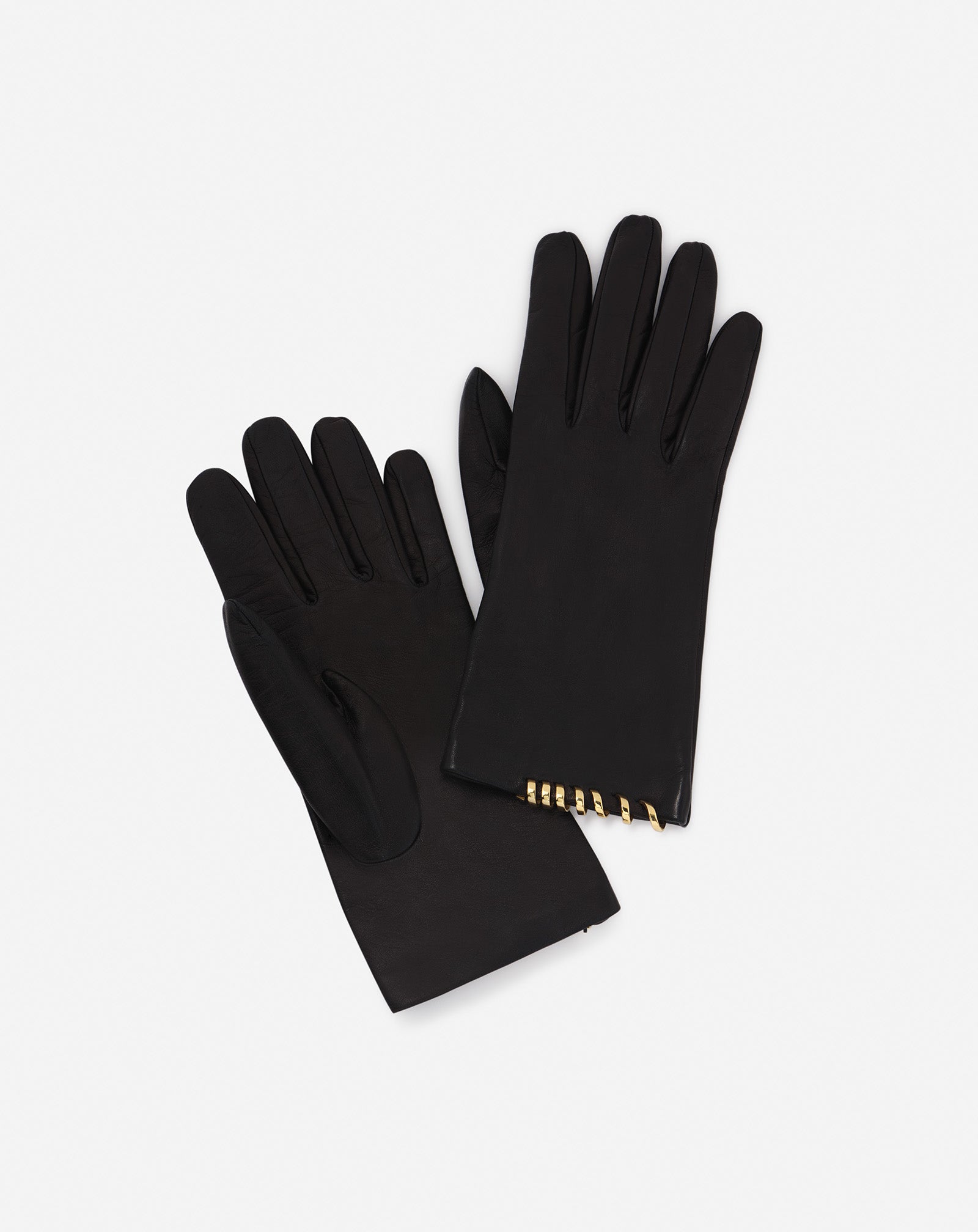 MELODIE BY LANVIN LEATHER GLOVES